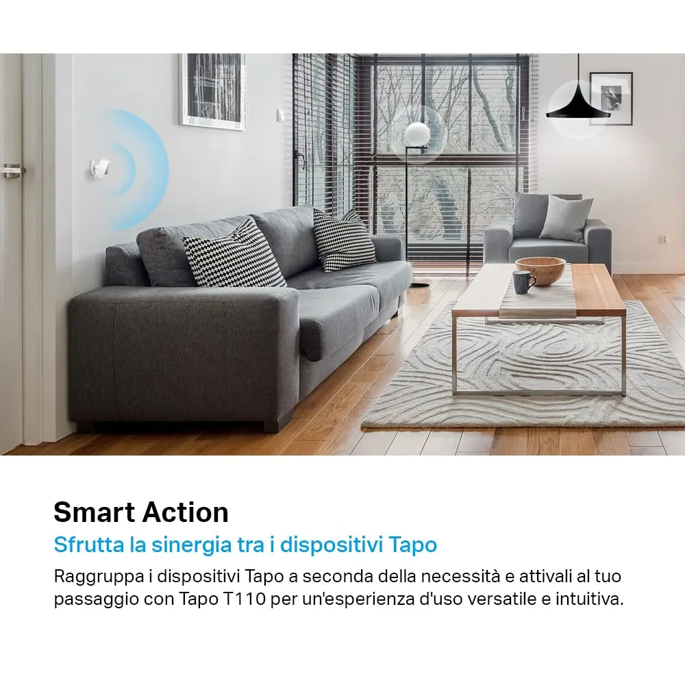 Tapo T110 Sensore di Contatto Smart per Porte e Finestre (Hub Richiesto) - immagine 6