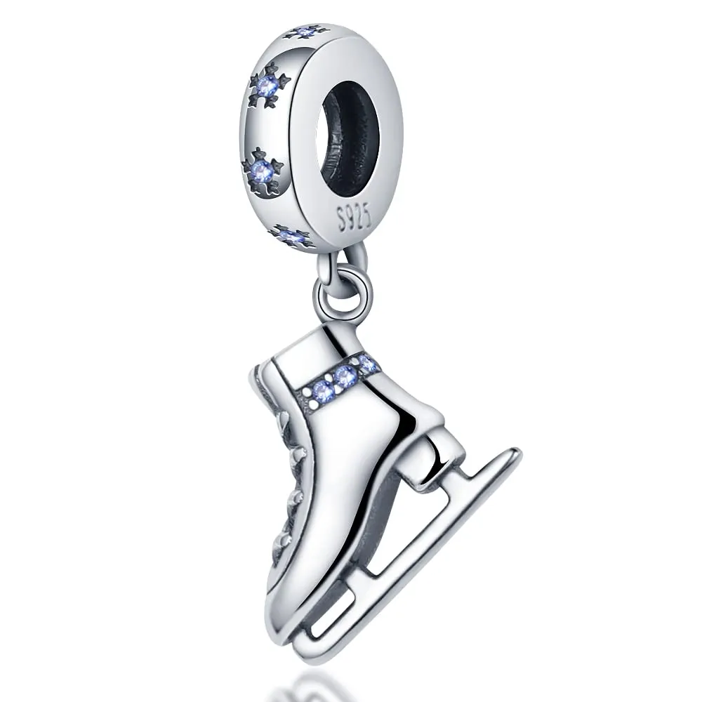 Pandach Bead Charm in Argento Sterling 925 con Cubic Zirconia per Braccialetti e Collane Pandora e Europei - immagine 1
