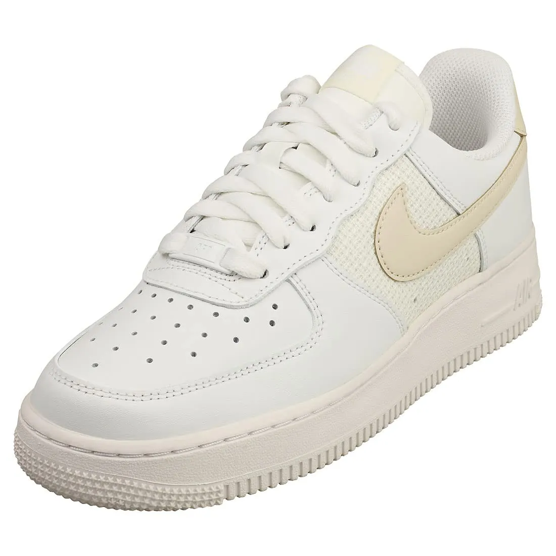 Nike Air Force 1 Basse Donna DJ9945-100 Fossil 38.5 EU - immagine 1