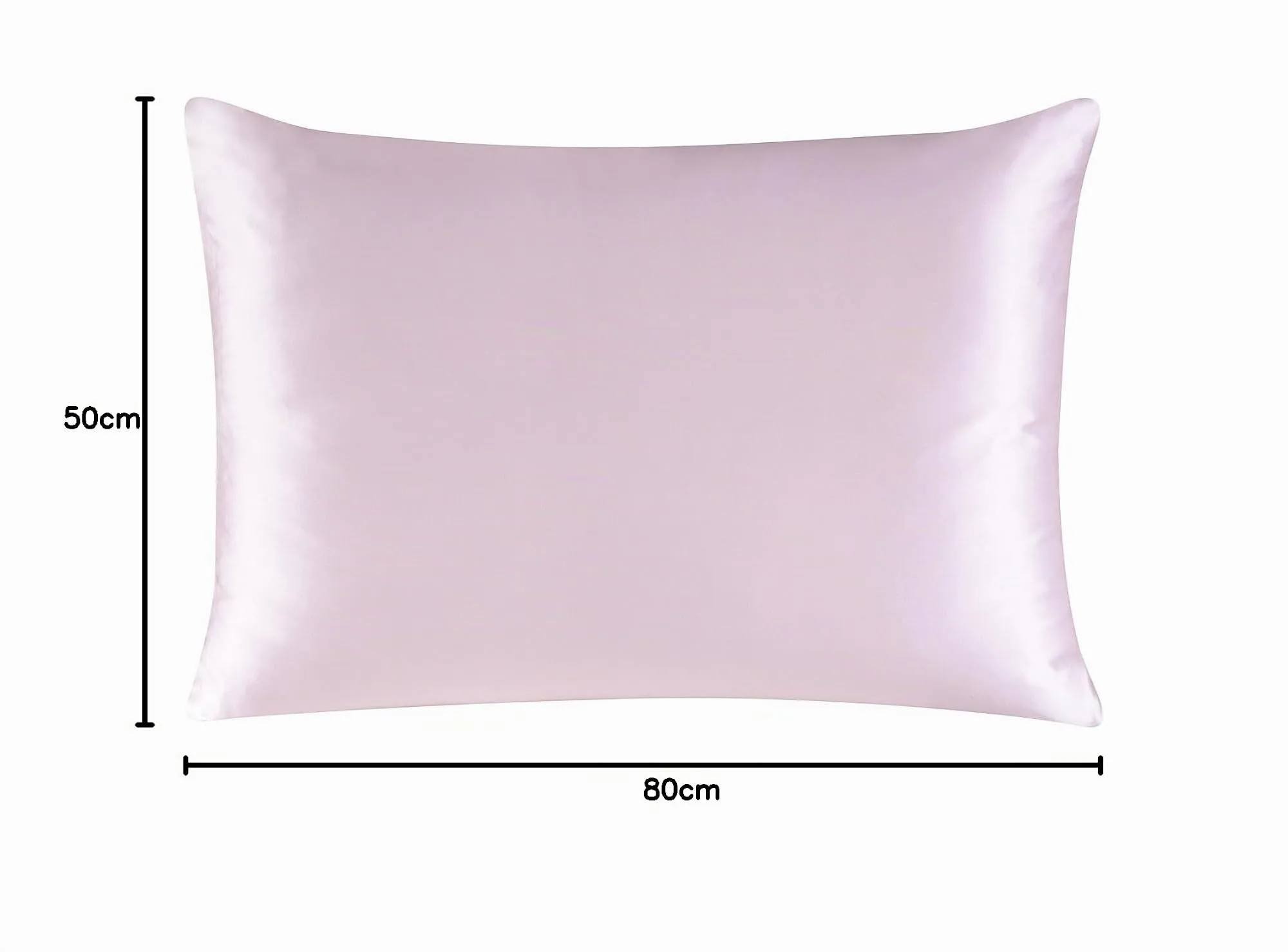 townssilk Federa in Seta di Gelso 100% Naturale 19 Momme, Doppia Faccia, 50x80cm, Rosepink - immagine 10