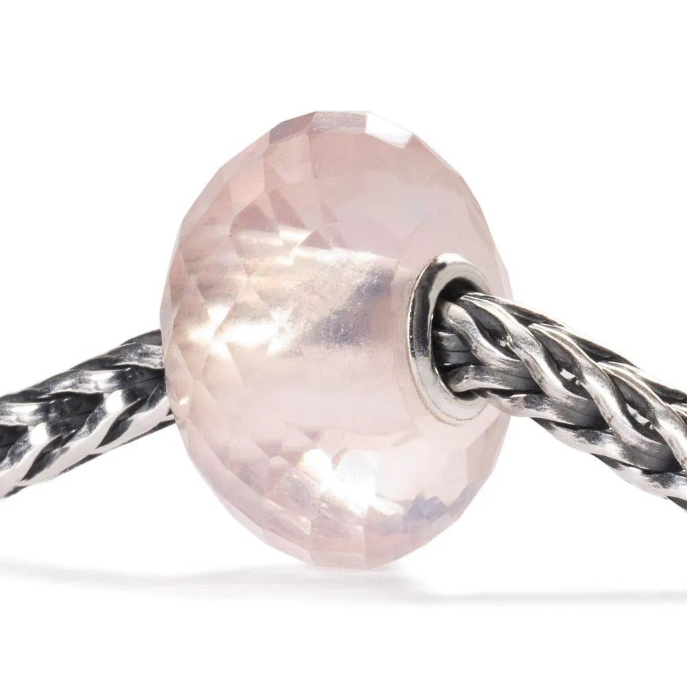 Trollbeads Charm in Sterling Silver 925, Rose Quartz - immagine 2