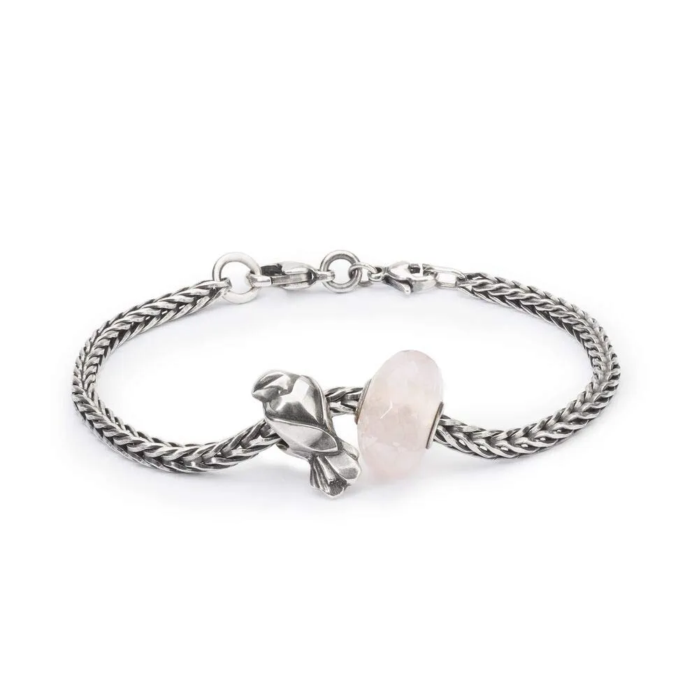Trollbeads Charm in Sterling Silver 925, Rose Quartz - immagine 5