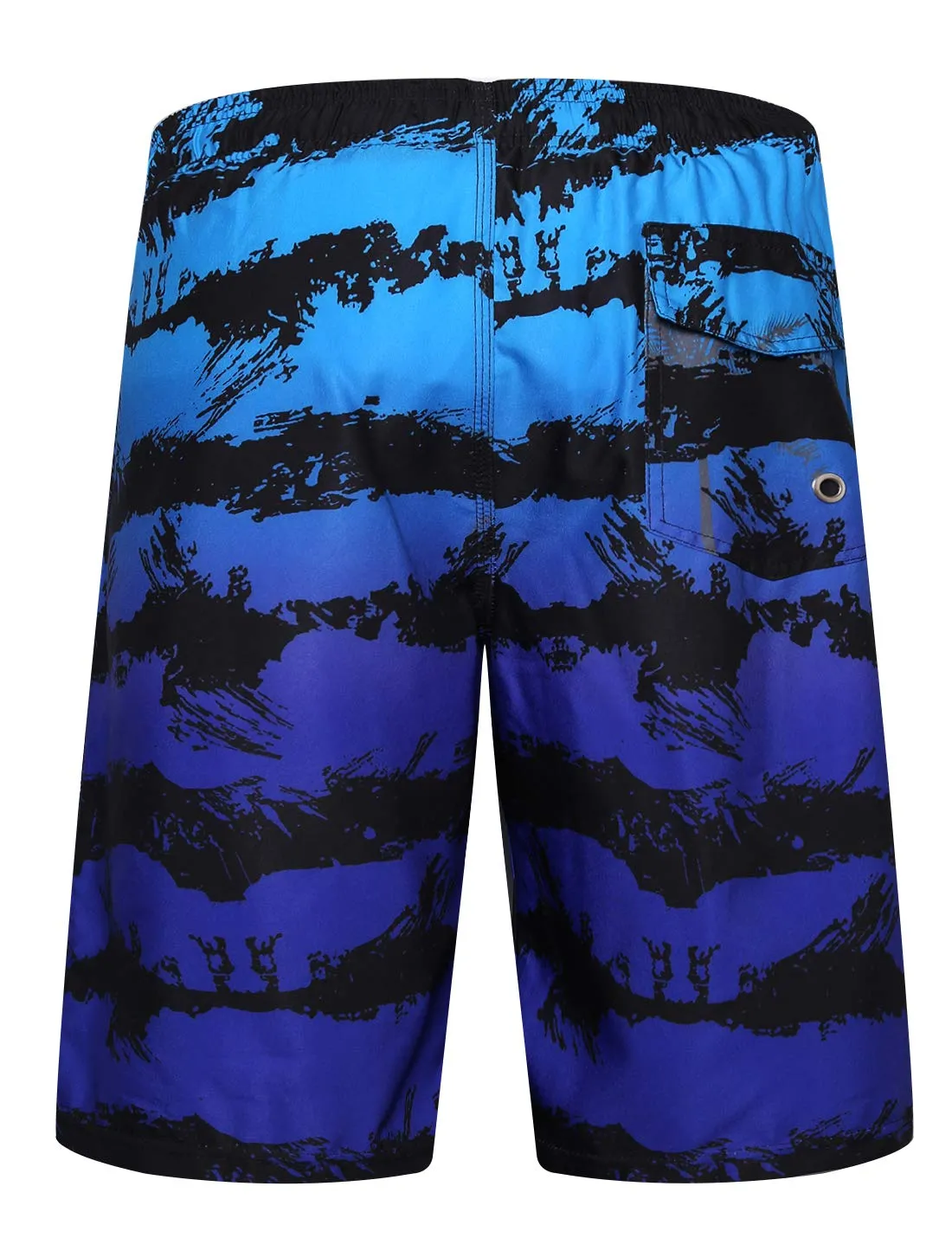 APTRO Pantaloncini da Bagno Uomo Stampa Hawaiana Asciugatura Rapida con Fodera in Rete S1803 Grigio M - immagine 2