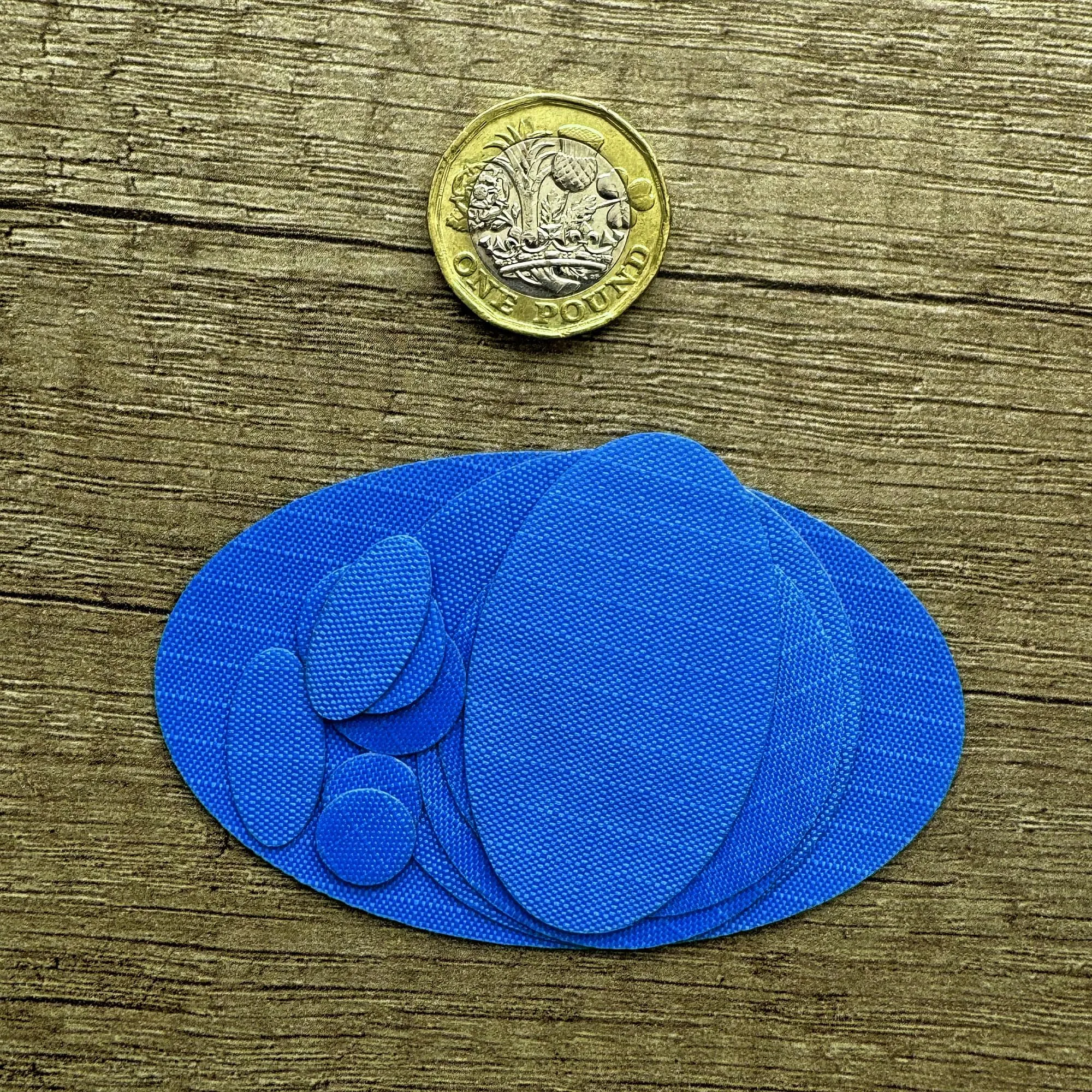 aZengear Toppe di Riparazione Impermeabili per Piumino e Tenda, 11 Pezzi, Blu - immagine 8