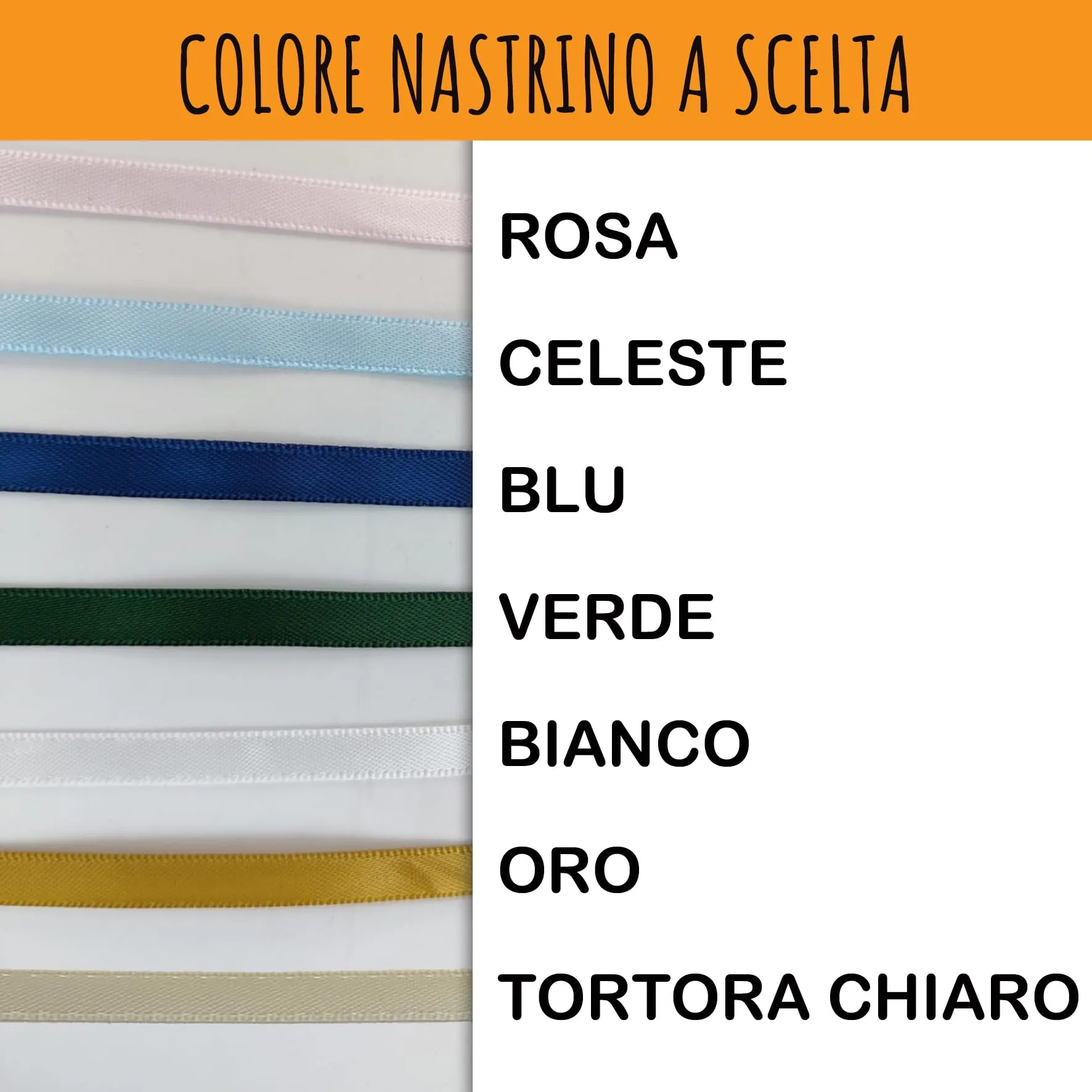 PV Grafik Scatoline Portaconfetti Nascita e Battesimo Personalizzate, Set da 48 pezzi con Bigliettino e Nastrino, Tunna06 - immagine 8