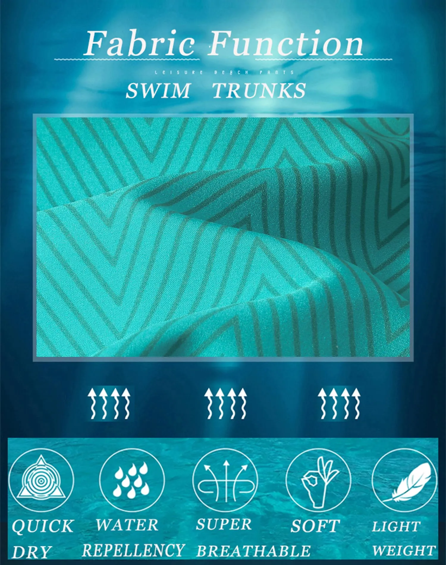 APTRO Pantaloncini da Bagno Uomo Stampa Hawaiana S197 Verde XL - immagine 6