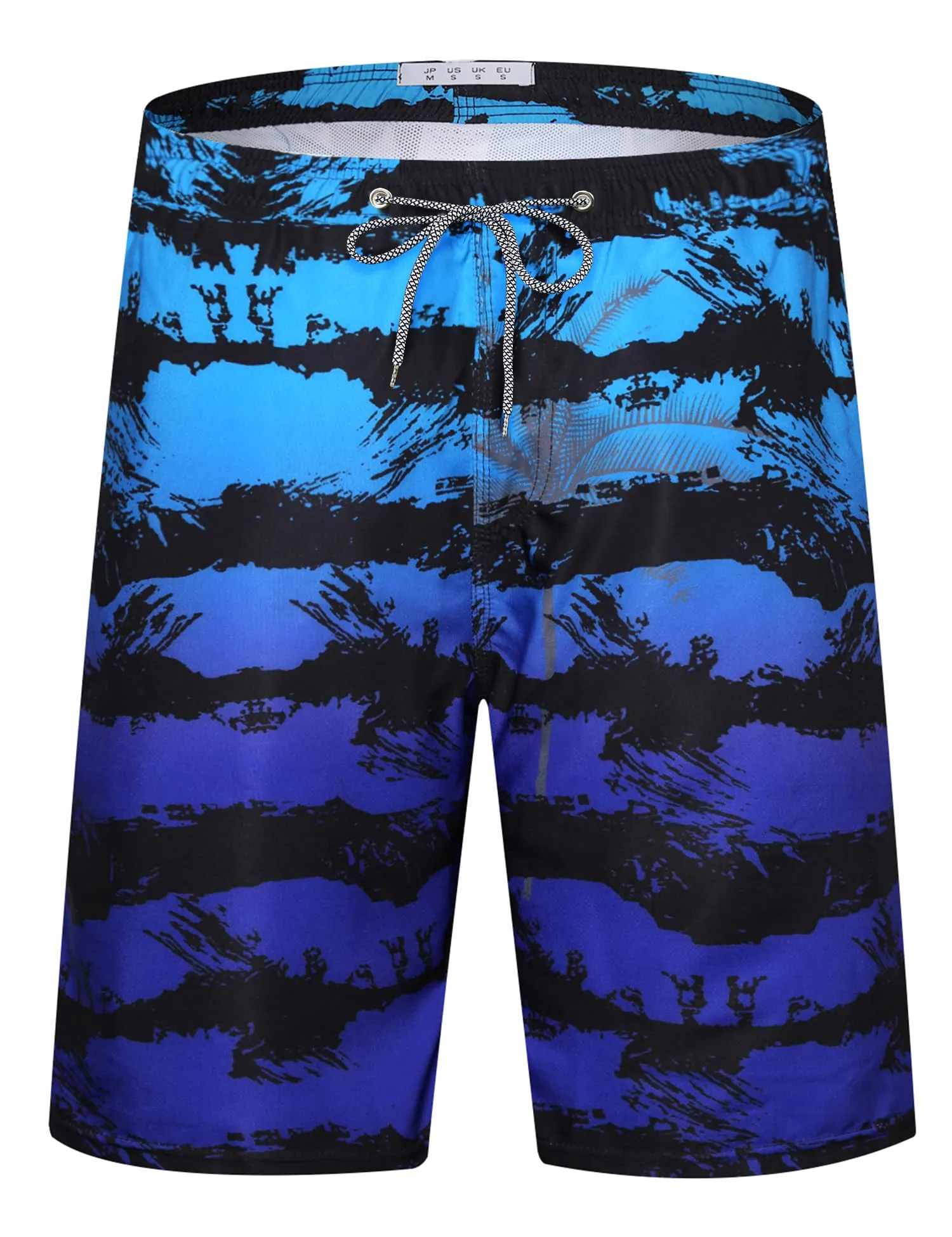APTRO Pantaloncini da Bagno Uomo Stampa Hawaiana S1803 Grigio 2XL - immagine 1
