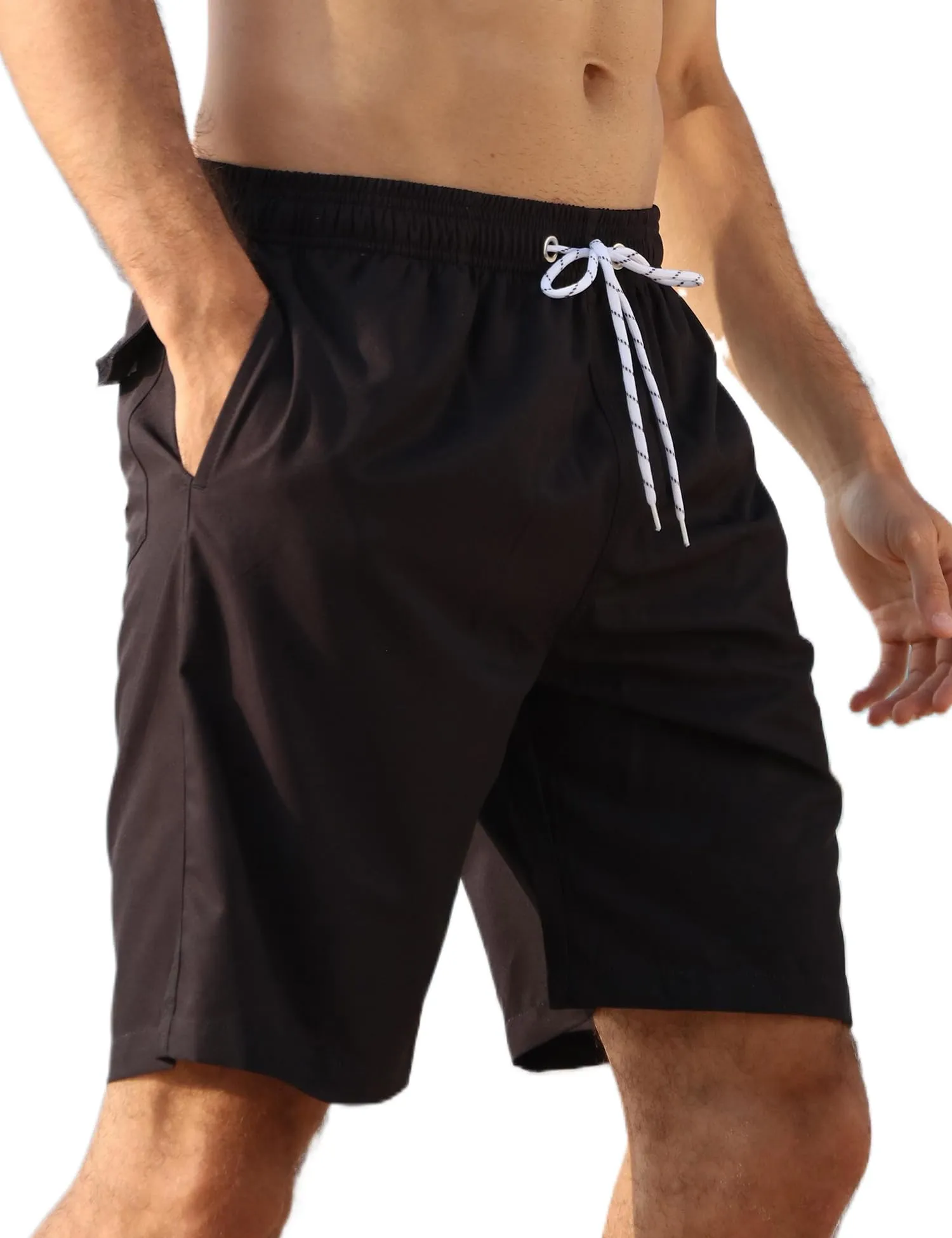APTRO Pantaloncini da Bagno Uomo Stampa Hawaiana Nero S127 3XL - immagine 1
