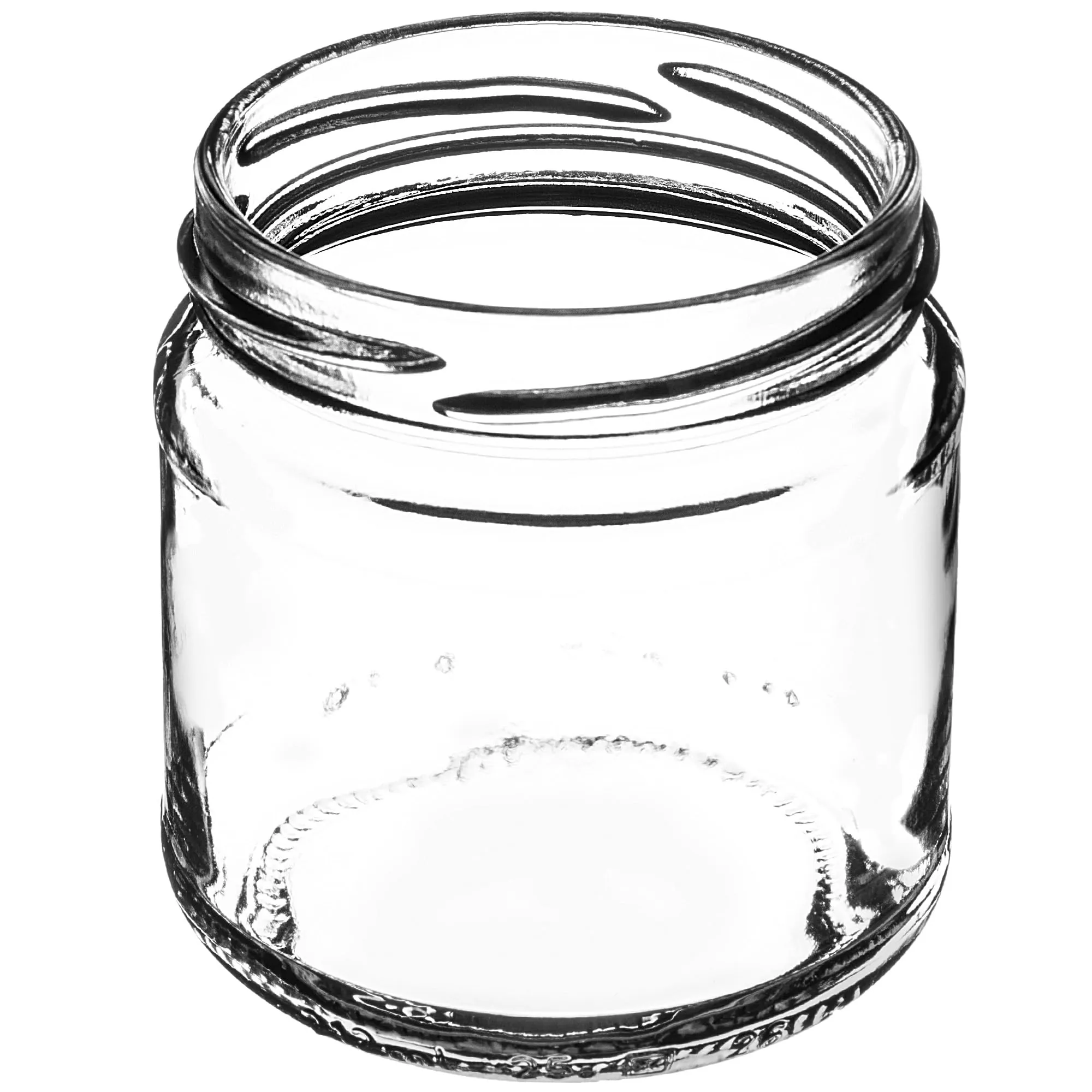 KADAX Set di 50 barattoli in vetro 200ml Ø66 con tappo a vite ermetico - immagine 6