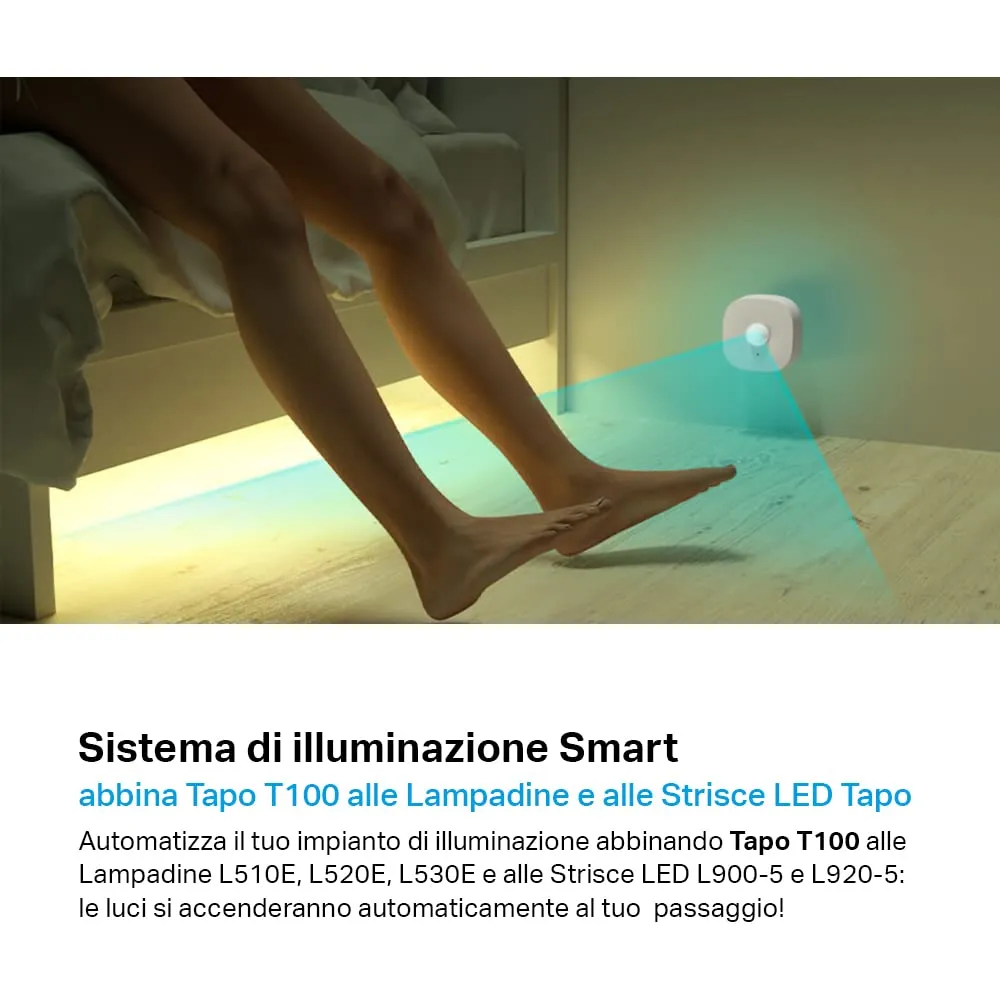Tapo T100 Sensore di Movimento Smart 120° 7m - immagine 5