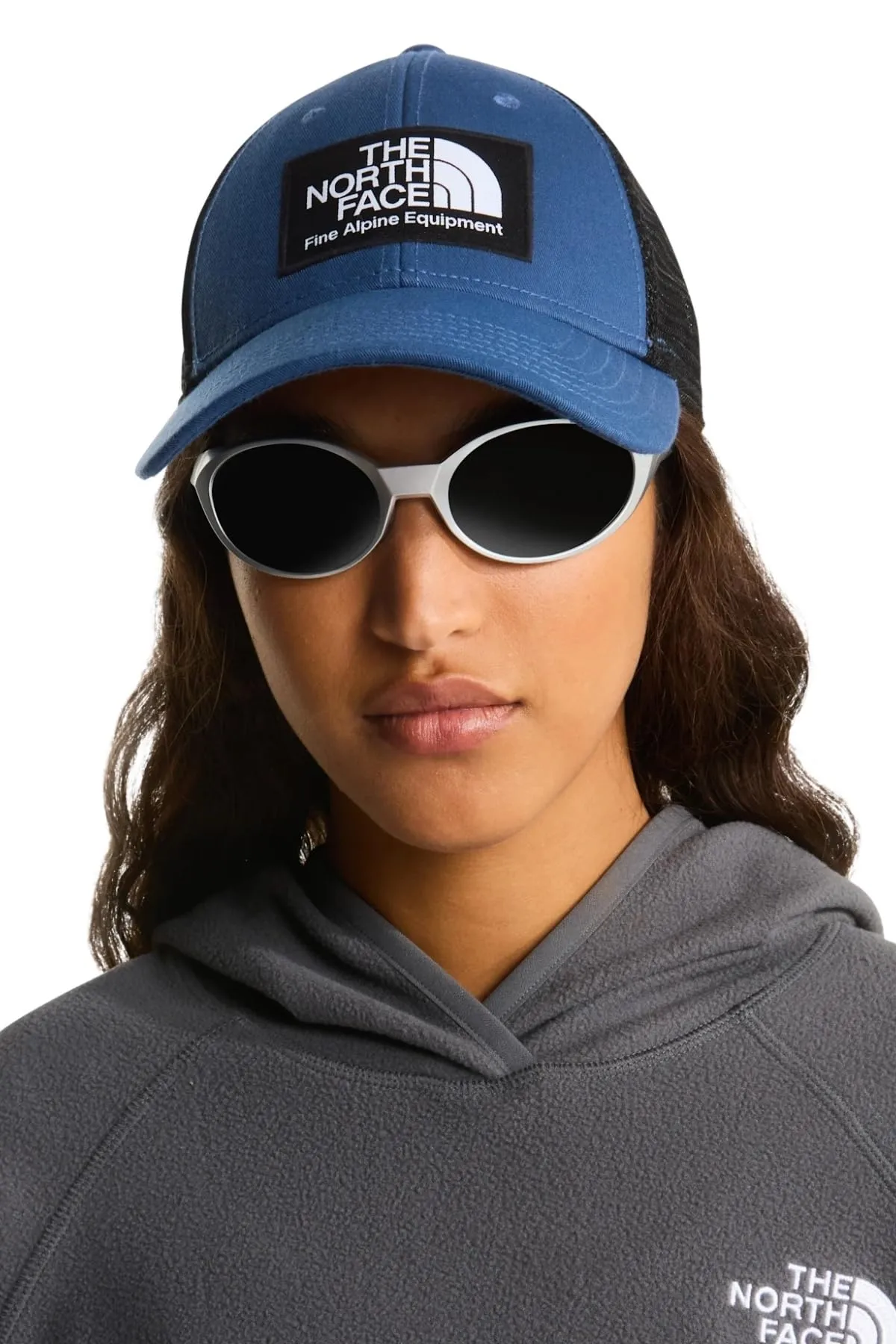 The North Face Mudder Trucker Cap Adult Unisex Blue NF0A5FXAHDC - immagine 2