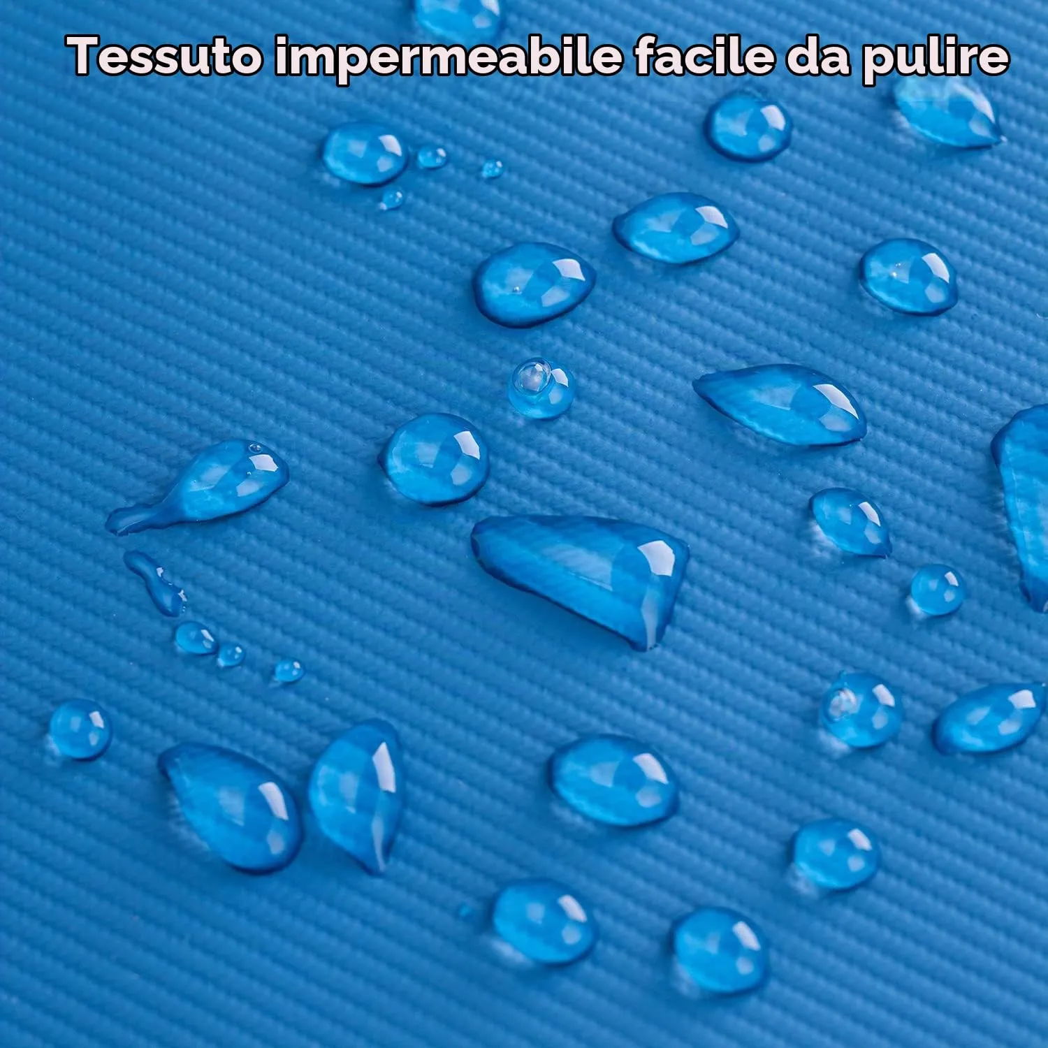 K&F Concept Zaino Fotografico Professionale Impermeabile Antifurto 20L Blu - immagine 7