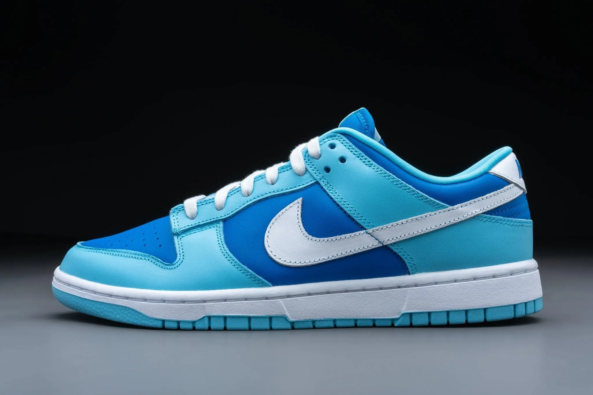 Nike Dunk Low Flash White Argon Blue Flash 46 EU - immagine 5