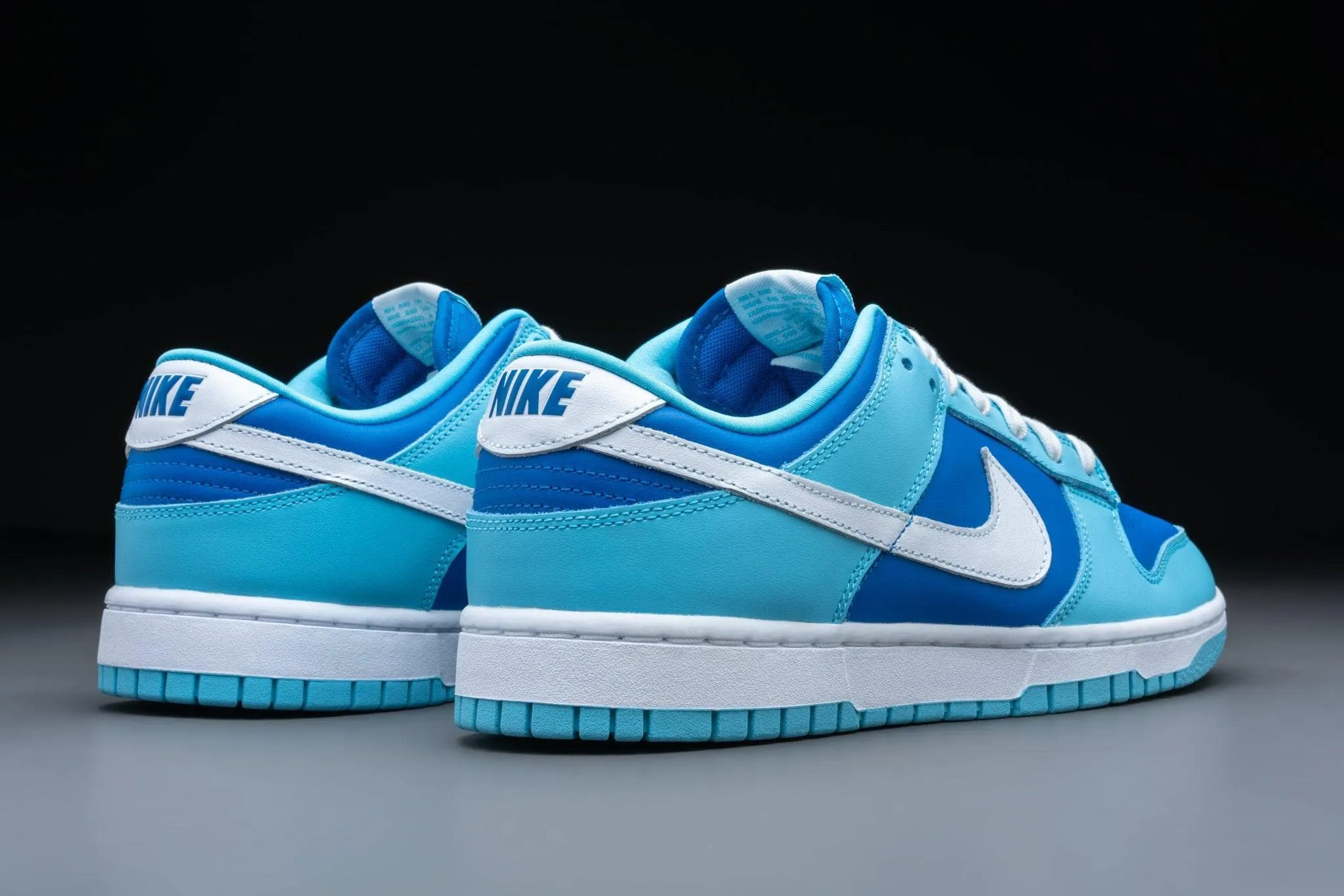 Nike Dunk Low Flash White Argon Blue Flash 46 EU - immagine 8