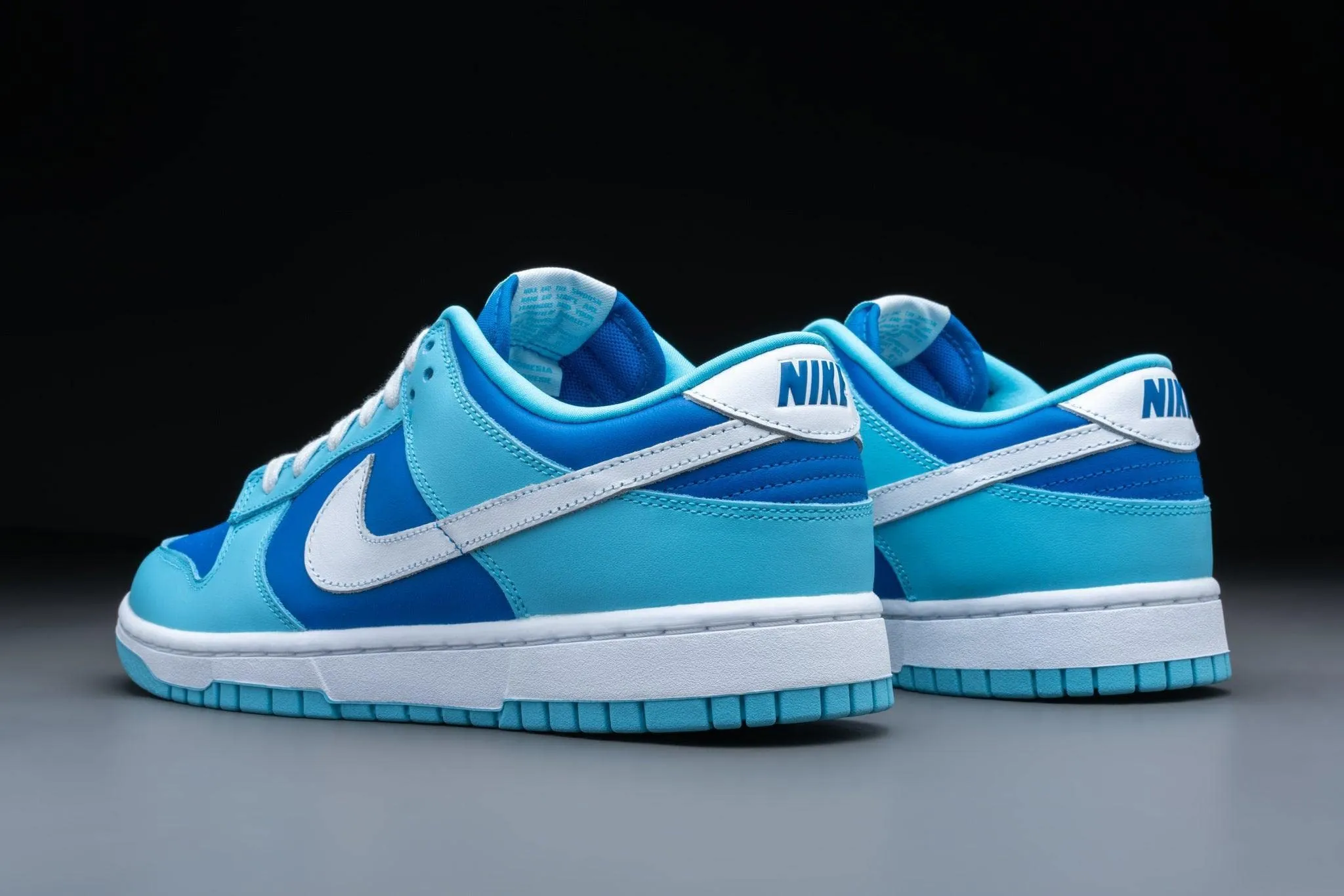 Nike Dunk Low Flash White Argon Blue Flash 46 EU - immagine 9