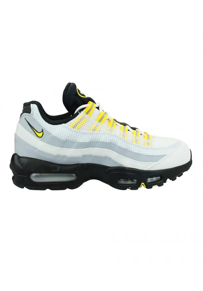 Nike Air Max 95 Men's Sneakers - White Tour Giallo Nero Lupo Grigio - 42.5 EU - immagine 1
