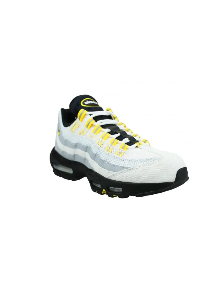 Nike Air Max 95 Men's Sneakers - White Tour Giallo Nero Lupo Grigio - 42.5 EU - immagine 2