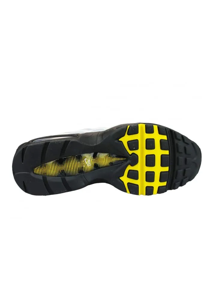 Nike Air Max 95 Men's Sneakers - White Tour Giallo Nero Lupo Grigio - 42.5 EU - immagine 5