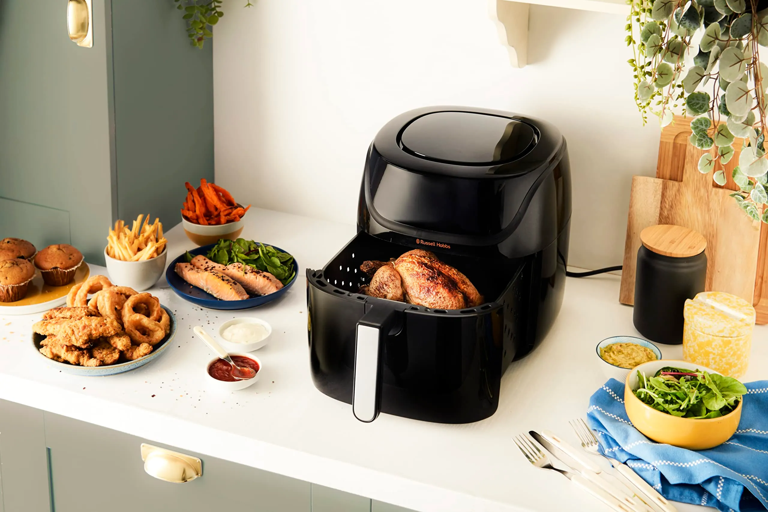 Russell Hobbs SatisFry Friggitrice ad Aria XXL 8L 27170-56 - immagine 7
