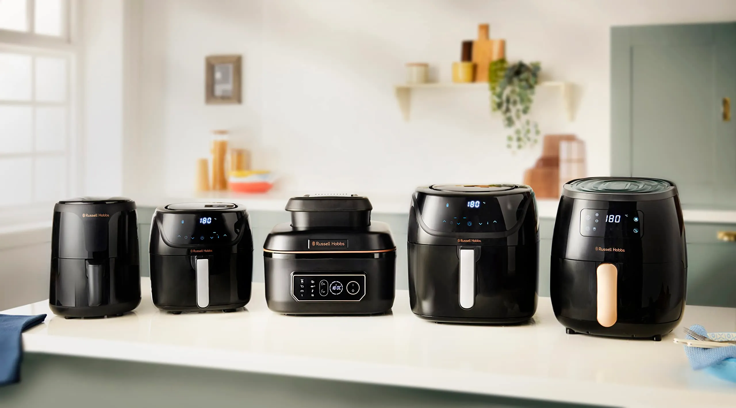 Russell Hobbs SatisFry Friggitrice ad Aria XXL 8L 27170-56 - immagine 11