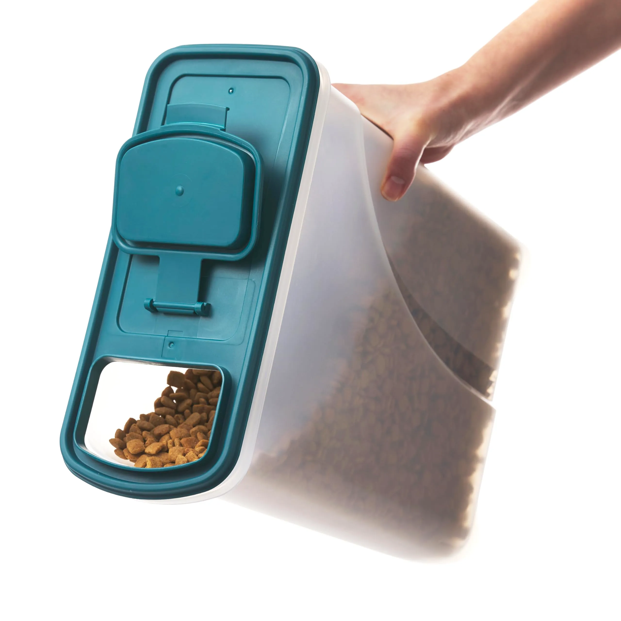 Iris Ohyama Contenitore Ermetico per Cibo per Animali 7L/3,5kg Blu ATS-S - immagine 2