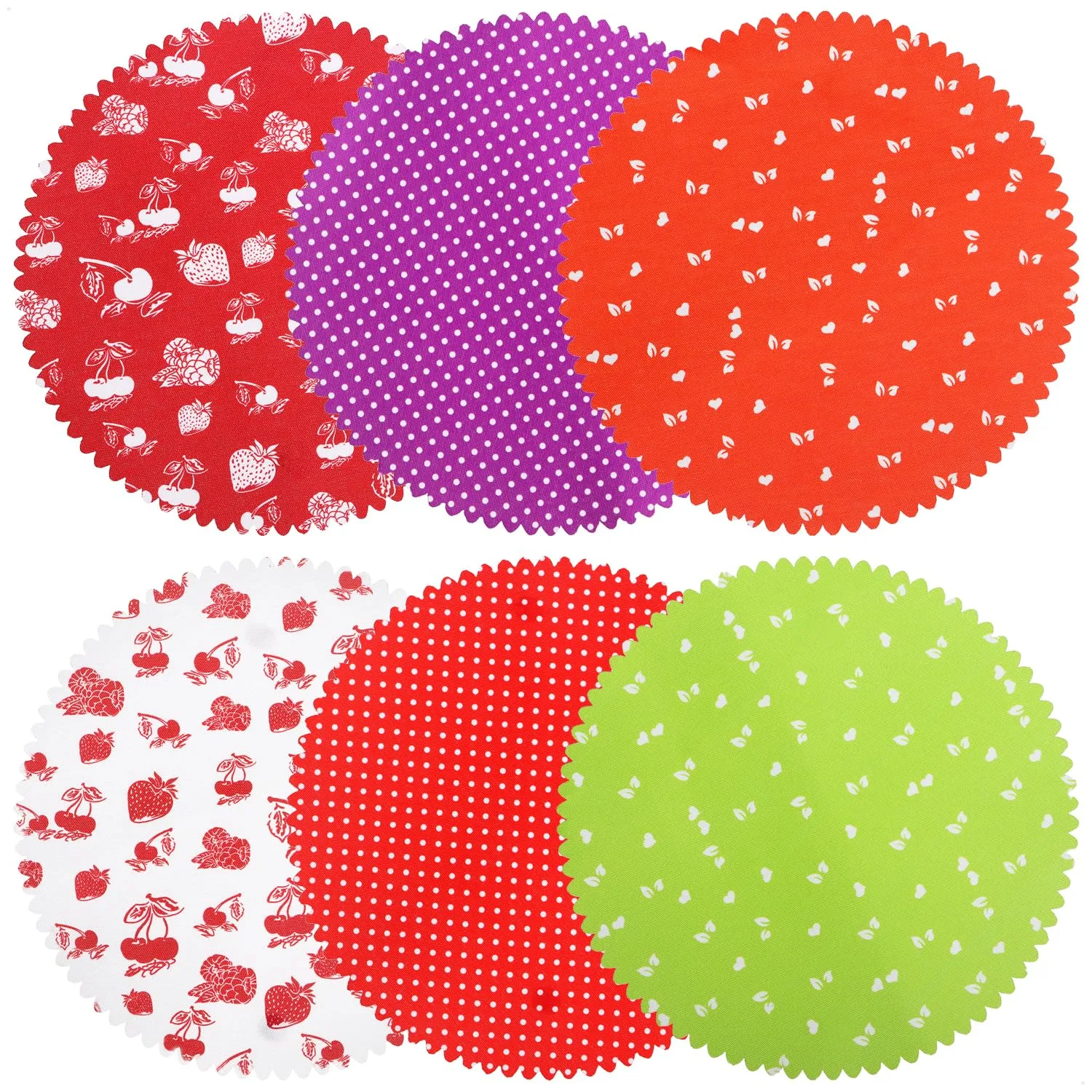 com-four 30x centrini decorativi per barattoli di conserva - immagine 3