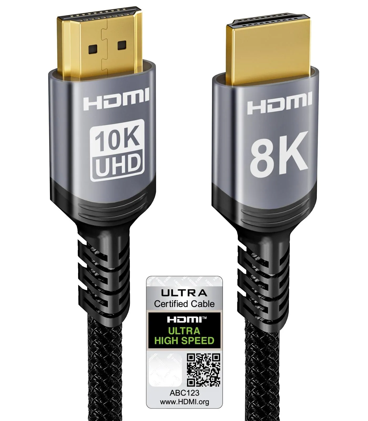 Sniokco Cavo HDMI 2.1 8K 4K 48Gbps 0.5 Metri Certificato Alta Velocità - immagine 1