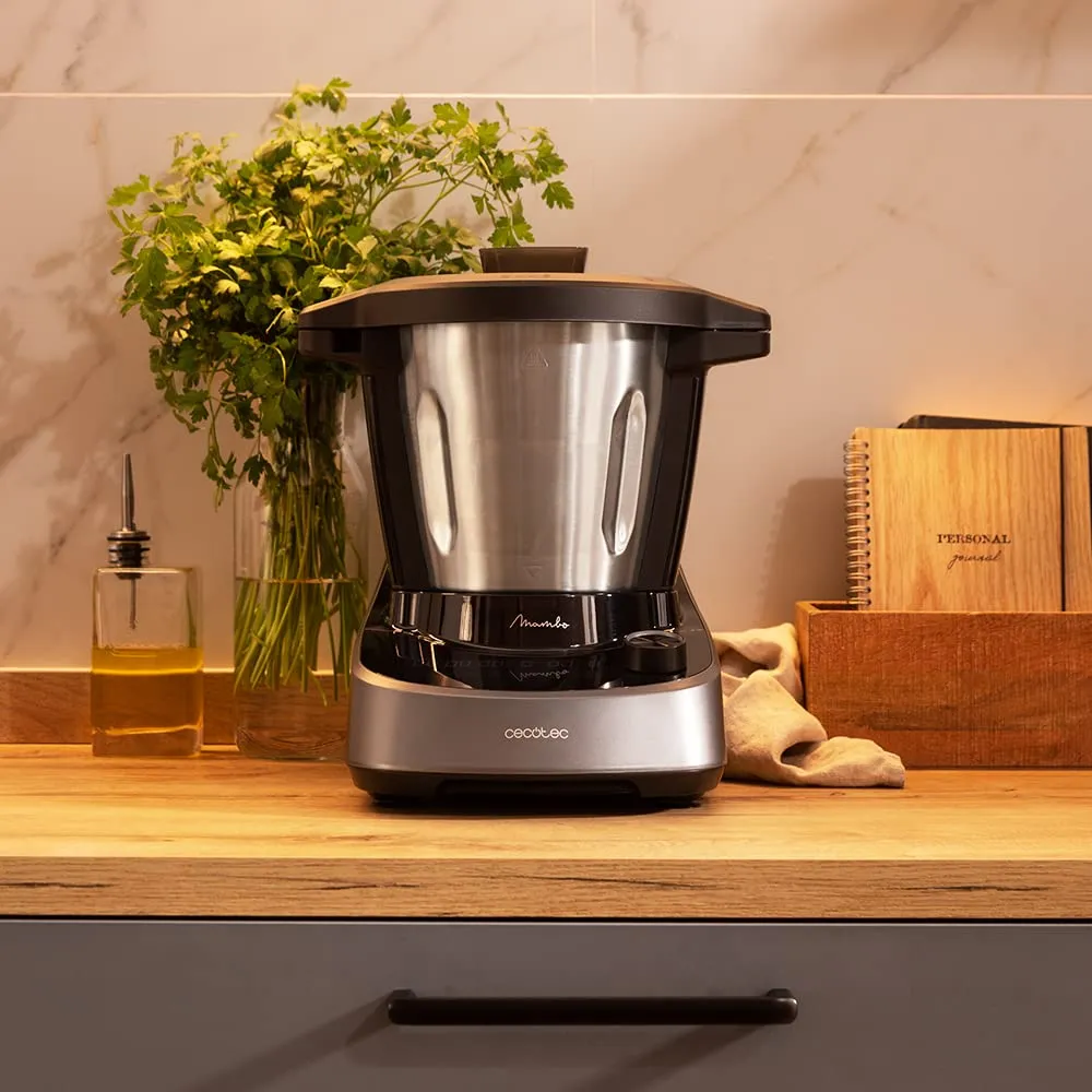 Cecotec Mambo 11090 Robot da Cucina Multifunzione, 1600W, 37 Funzioni, App, Bilancia e Brocca 3,3L in Acciaio Inox - immagine 3