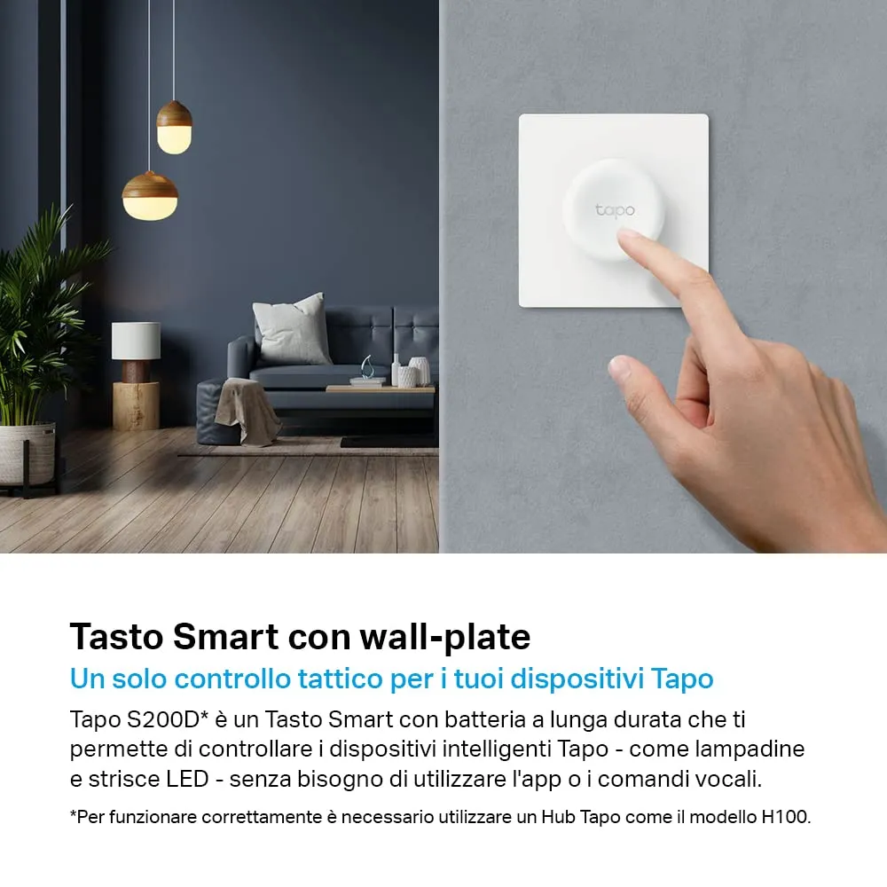 Tapo S200D Dimmer Smart Remoto per Luci (Hub Richiesto) - immagine 2