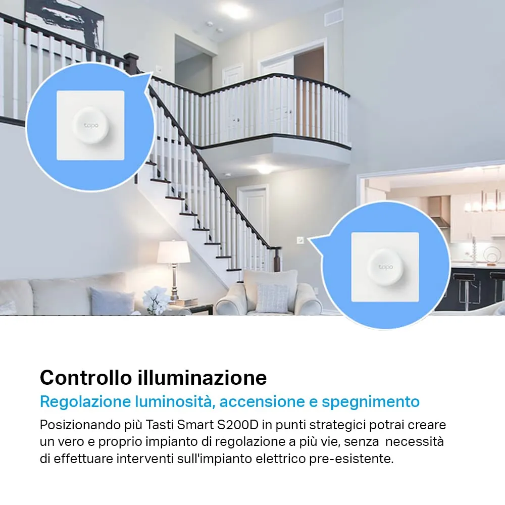 Tapo S200D Dimmer Smart Remoto per Luci (Hub Richiesto) - immagine 4