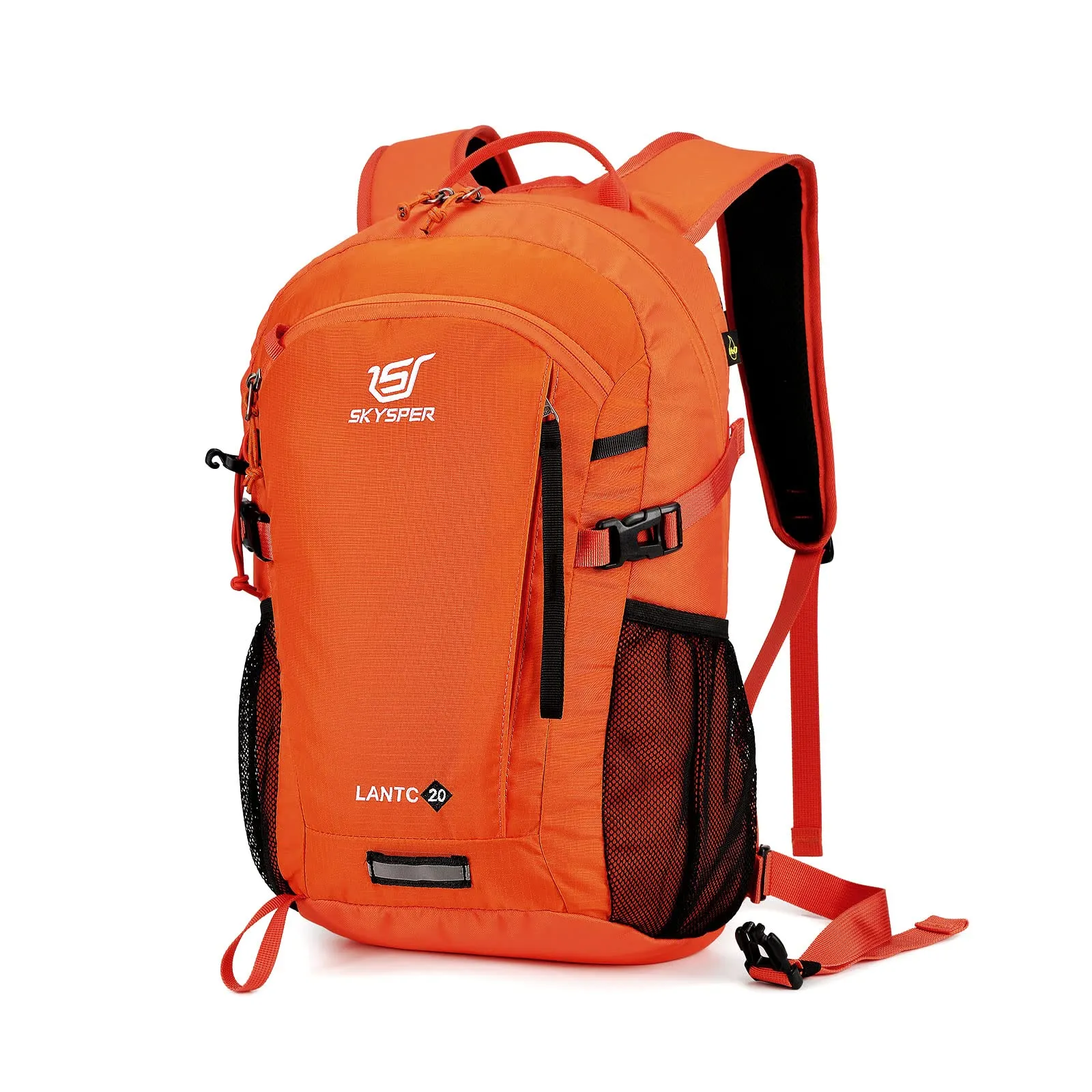 SKYSPER Zaino da Hiking 20L Scozzese Arancio - immagine 1