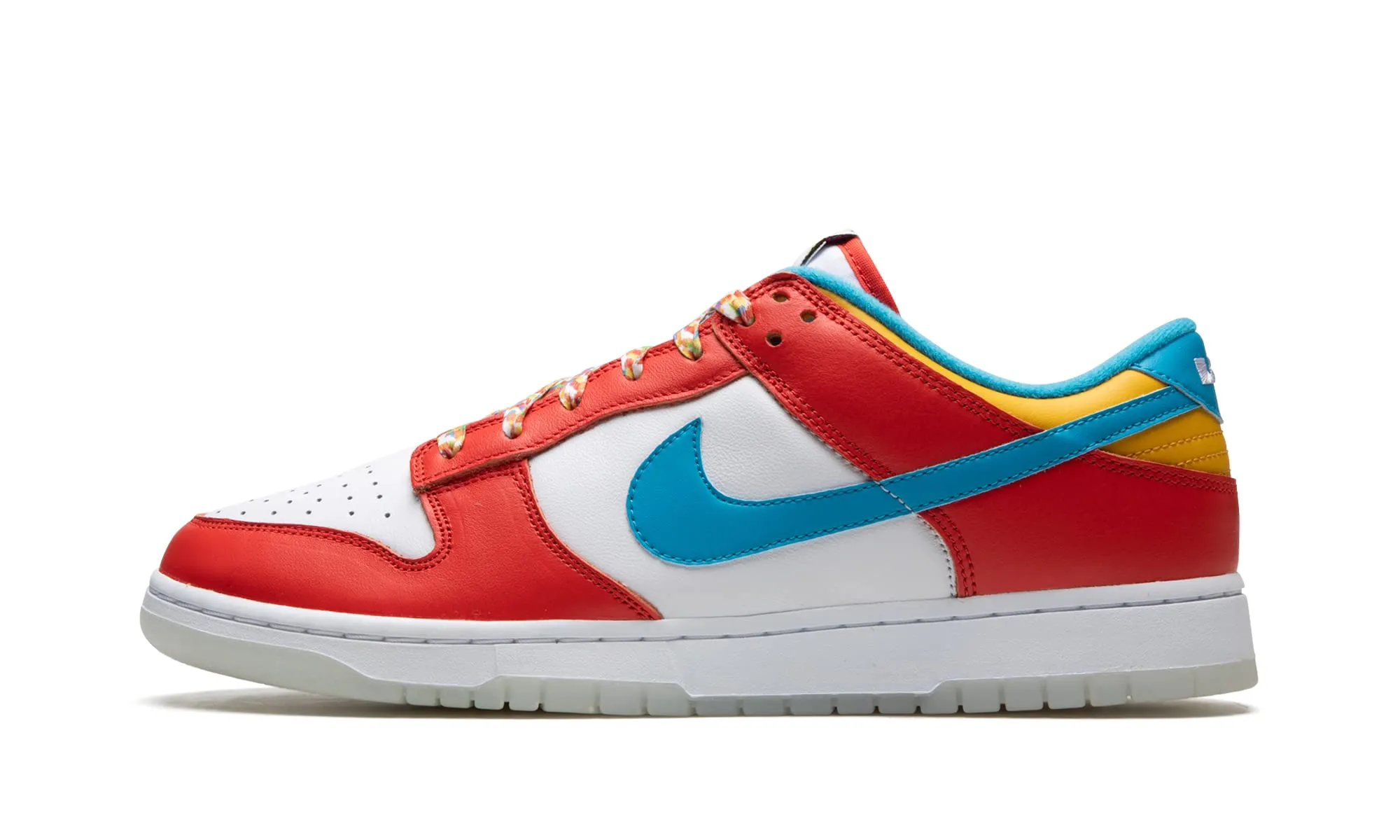 Nike Dunk Low QS LeBron James Fruity Pebbles DH8009-600 Size 39 - immagine 1