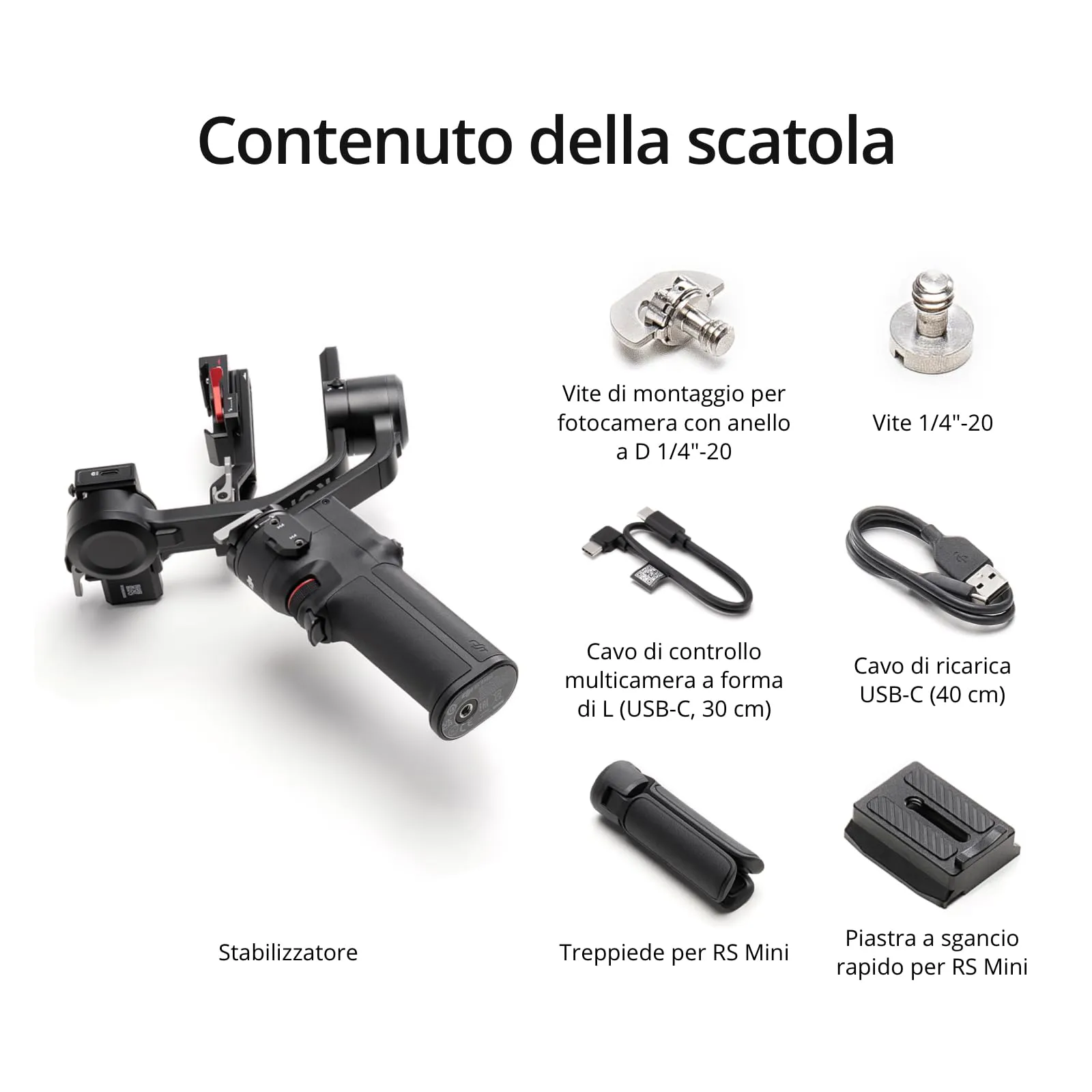 DJI RS 3 Mini Stabilizzatore per Fotocamera - immagine 5