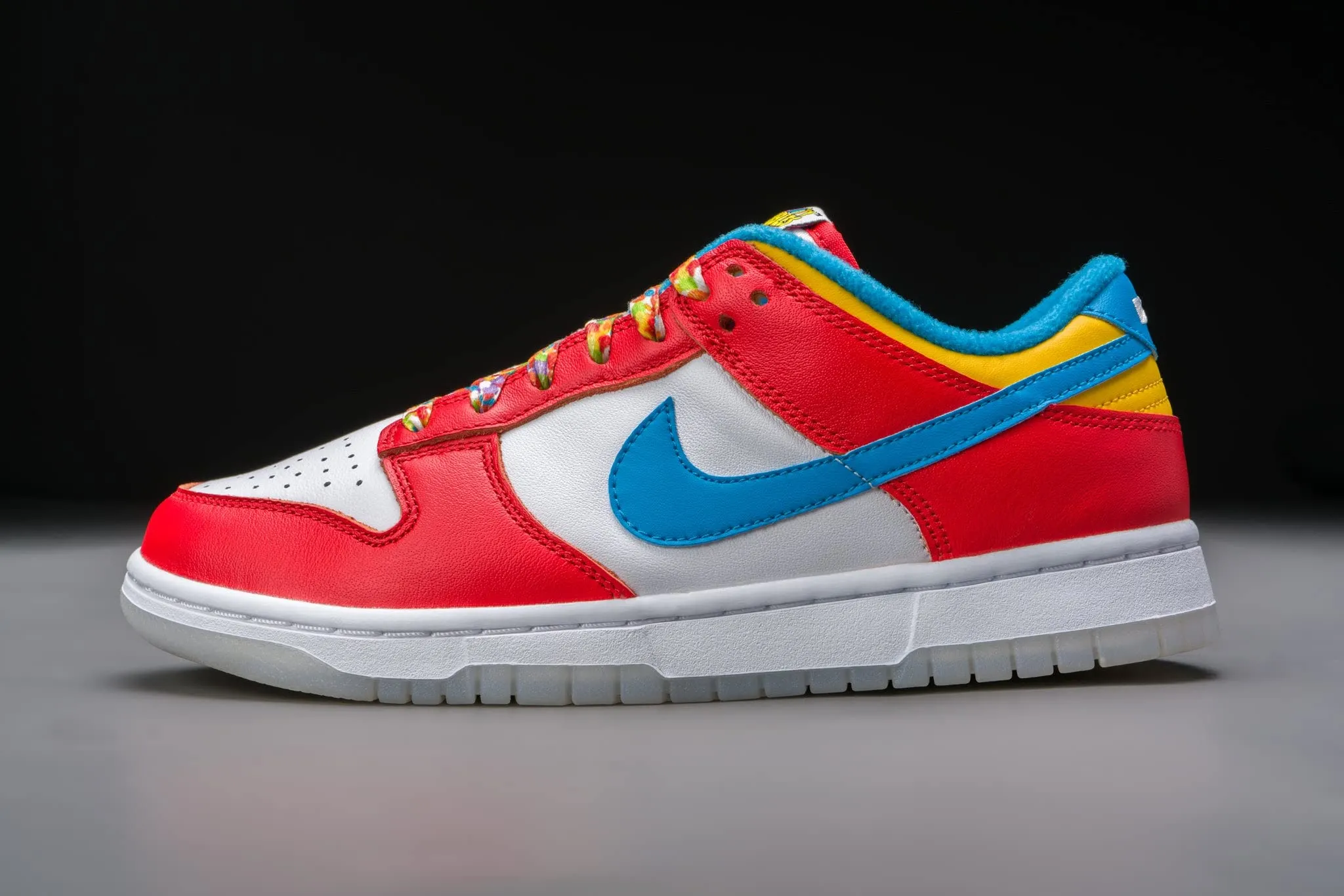 Nike Dunk Low QS Lebron James Fruity Pebbles DH8009-600 Size 47.5 - immagine 5