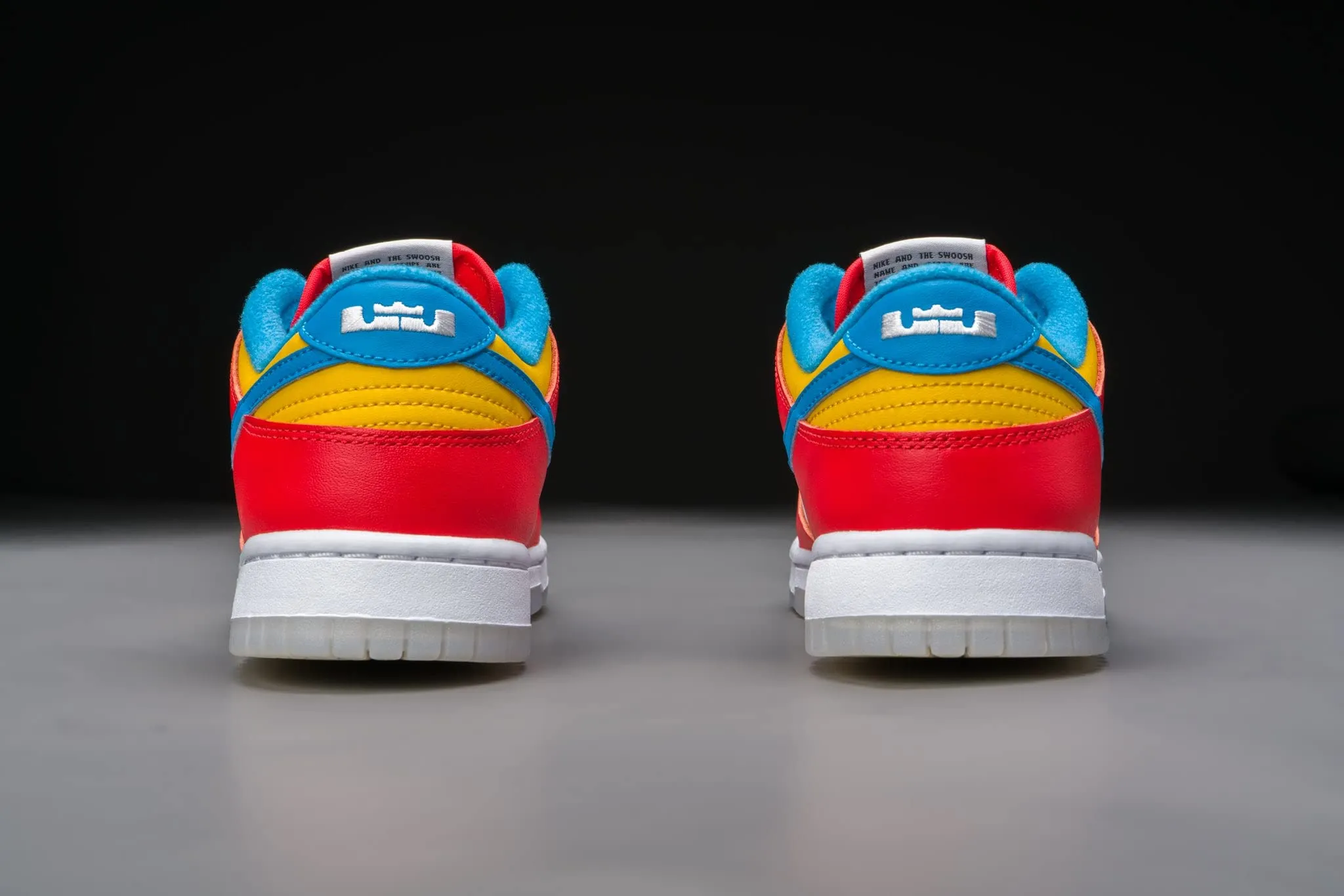 Nike Dunk Low QS Lebron James Fruity Pebbles DH8009-600 Size 47.5 - immagine 9