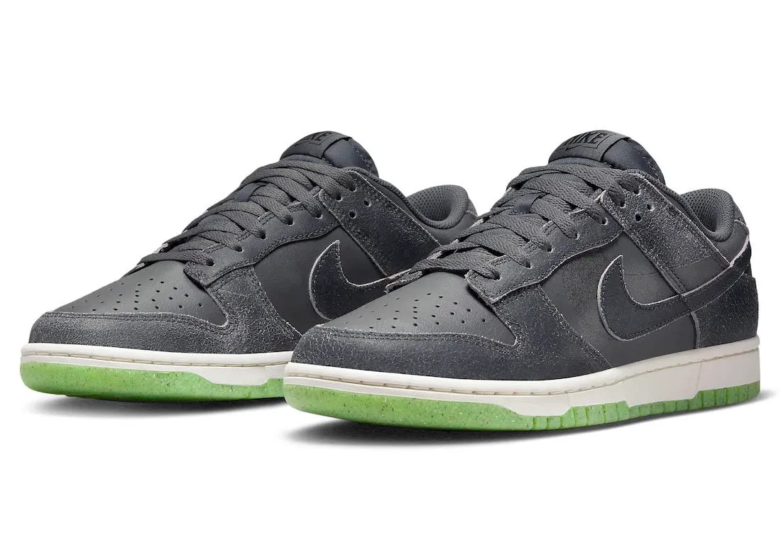 Nike Dunk Low DD1391-601 Iron Grey/Phantom-Scream Green 44.5 EU - immagine 3