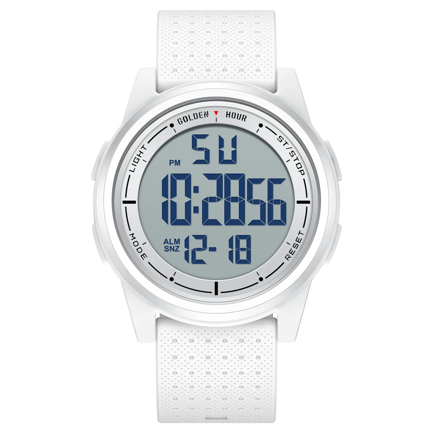 GOLDEN HOUR GH-1313 Orologio Digitale Ultra-Sottile Minimalista Sport Impermeabile Unisex - immagine 1