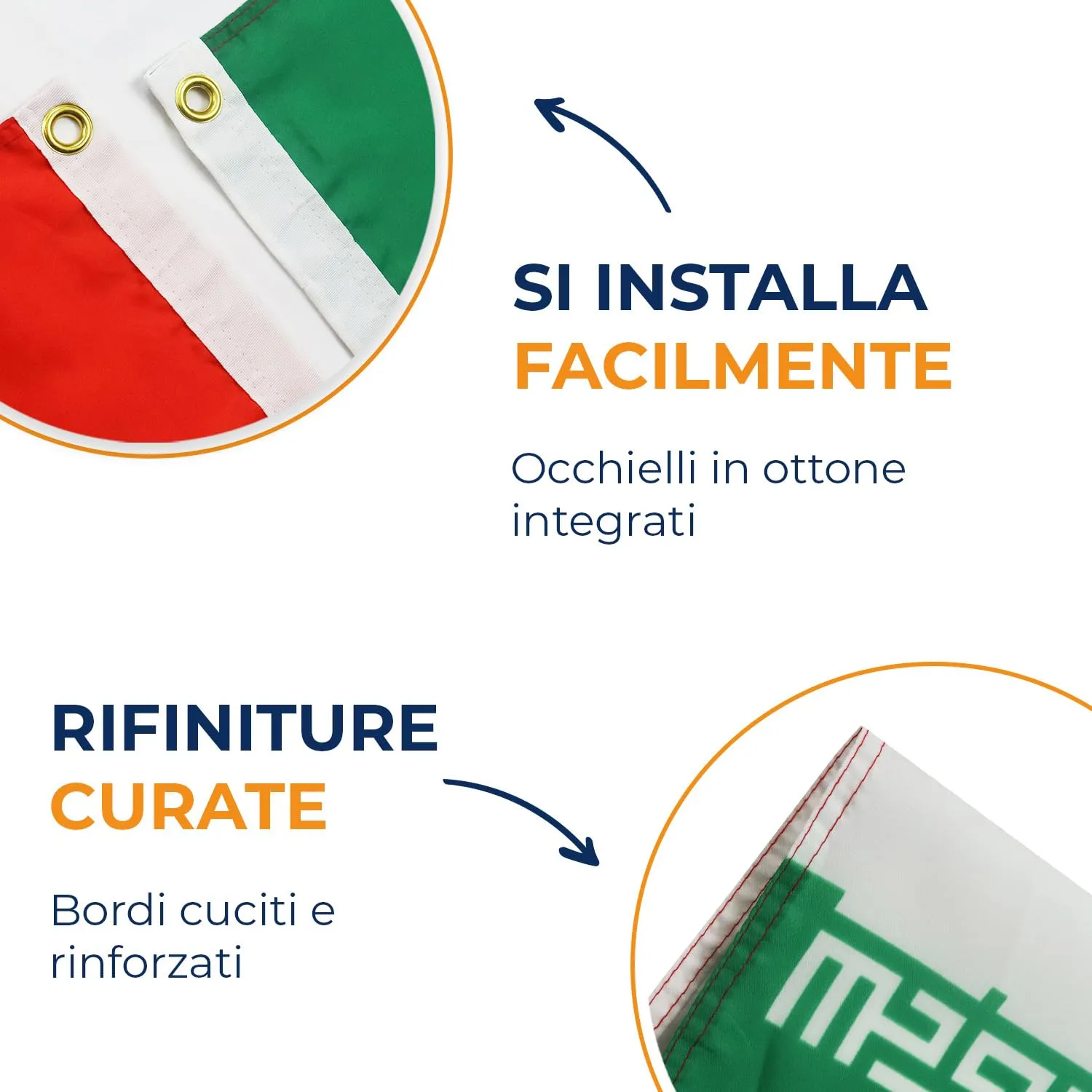 AZ FLAG Bandiera Iran 90x60 cm in Poliestere con 2 Occhielli - immagine 4