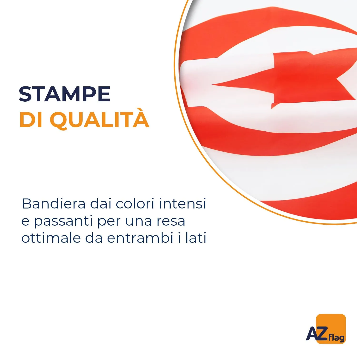 AZ FLAG Bandiera Tunisia 90x60 cm Poliestere con 2 Occhielli - immagine 3