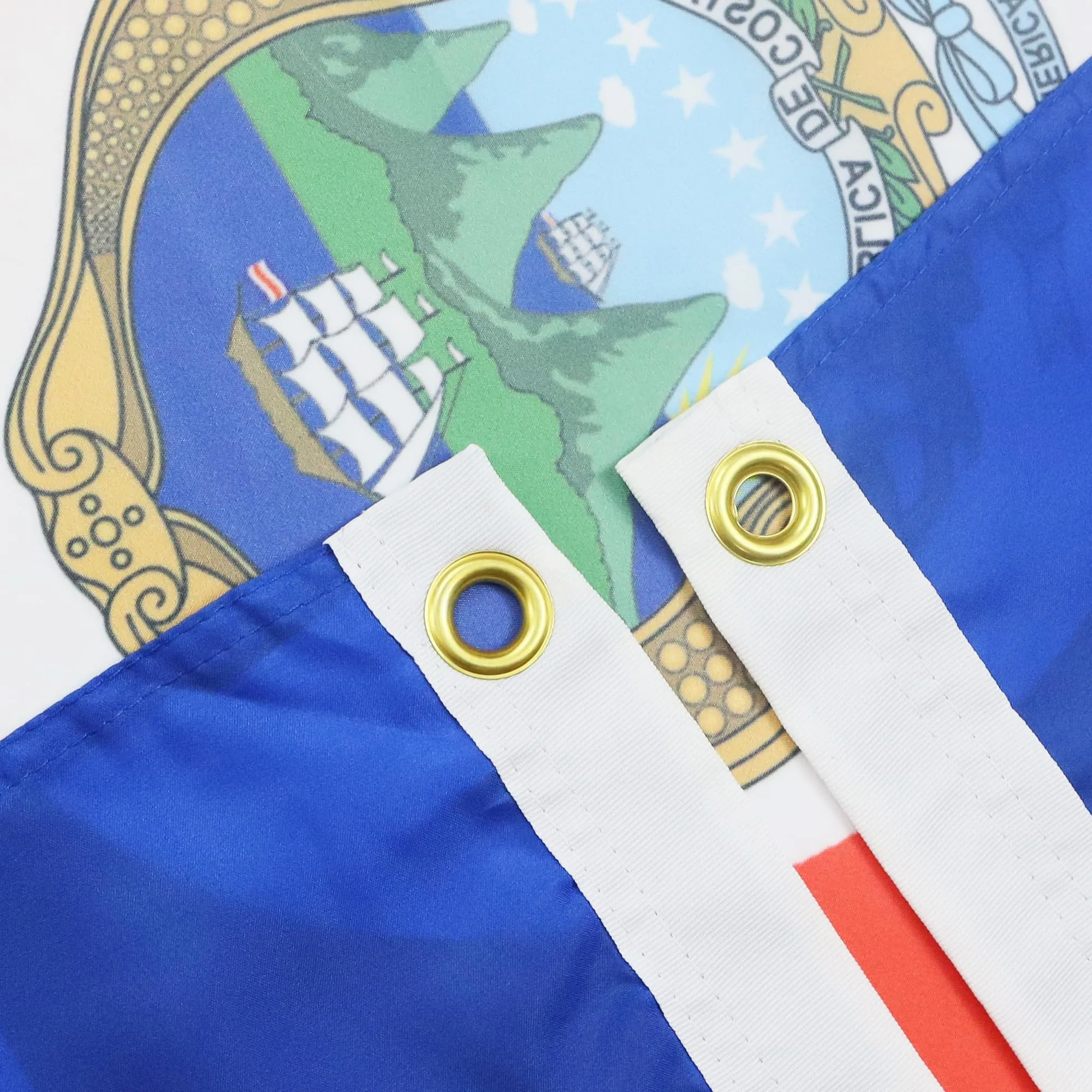 AZ FLAG Bandiera Costa Rica, 90x60 cm, Poliestere con 2 Occhielli - immagine 2