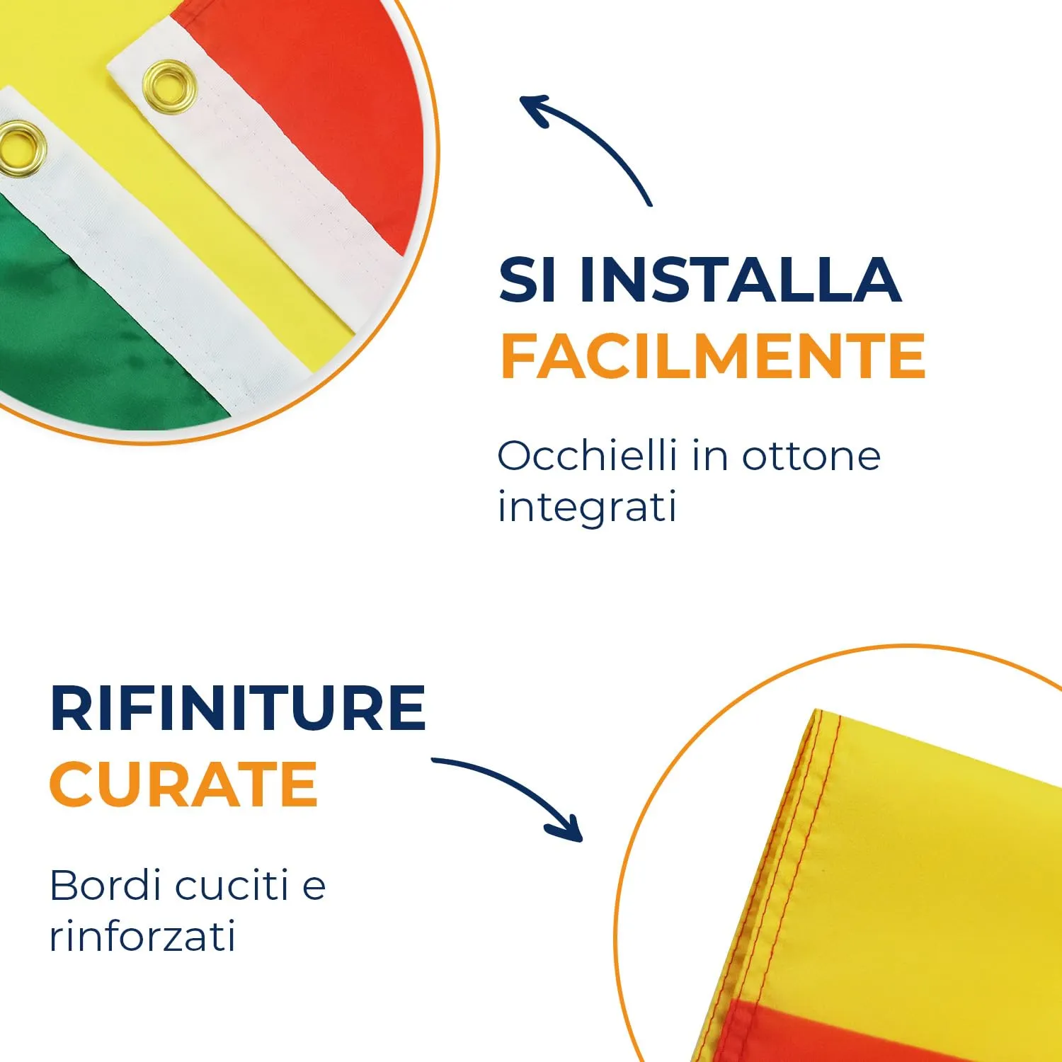 AZ FLAG Bandiera Ghana 90x60 cm in Poliestere con 2 Occhielli - immagine 4