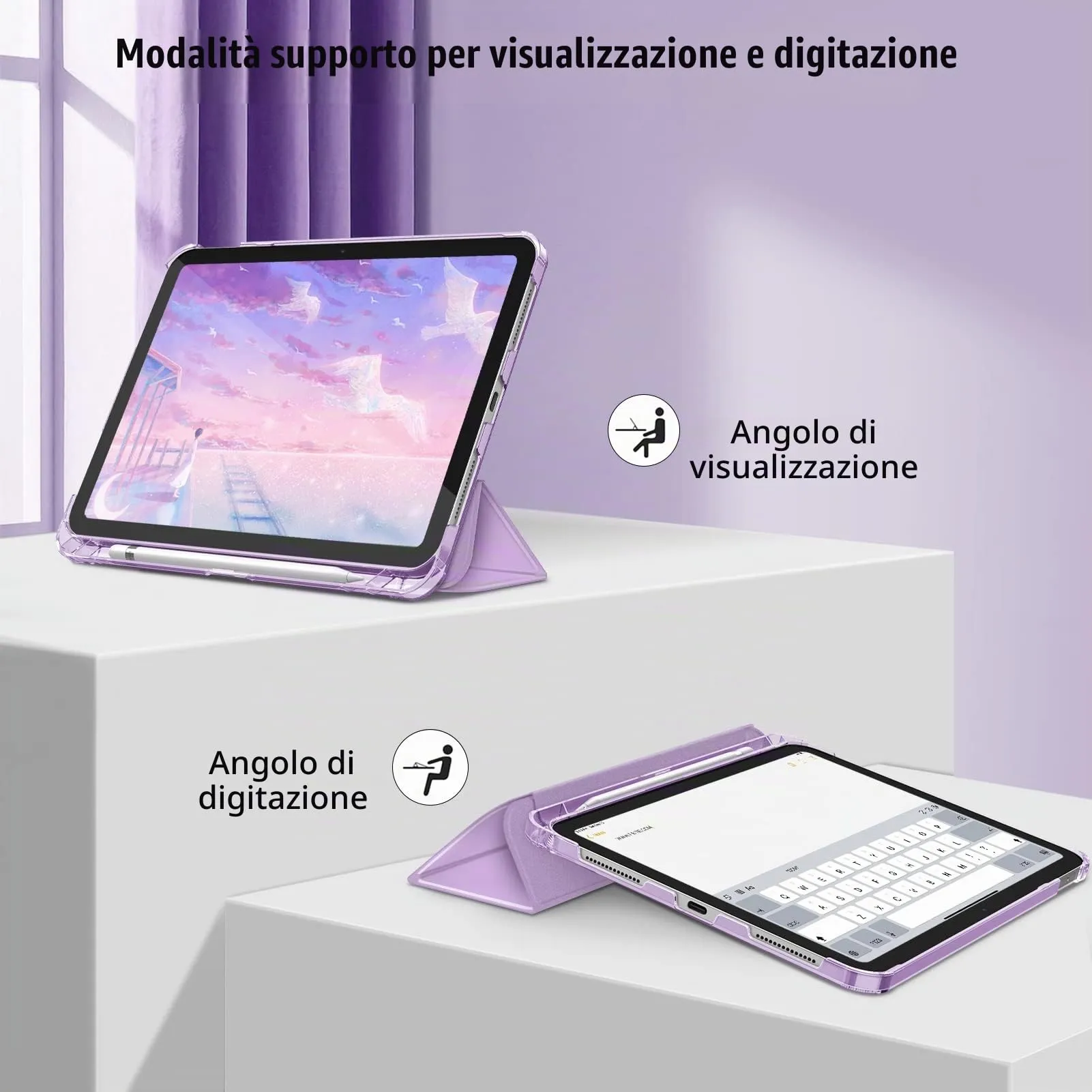 FINTIE Cover for iPad 11th Gen 11" (2025) and iPad 10th Gen 10.9" (2022) - immagine 3