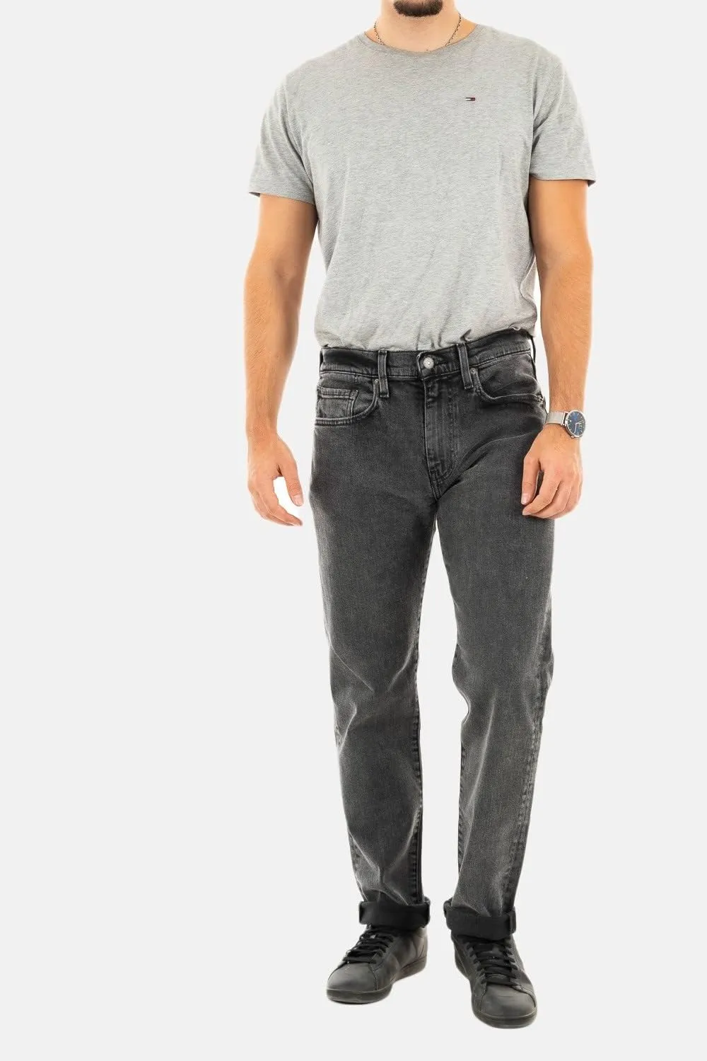 Levi's 502 Taper Jeans Uomo, Overnighter, 36W / 34L - immagine 2