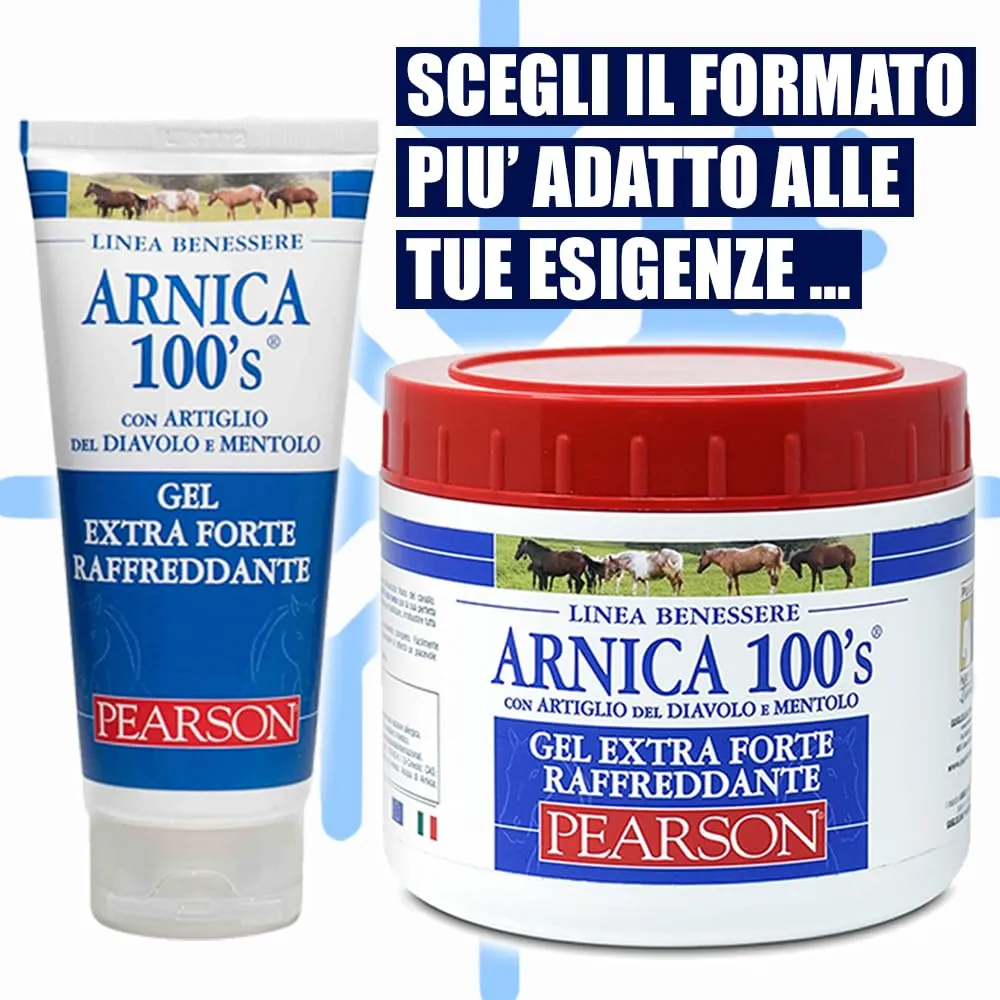 ARNICA 100'S Gel Extraforte Raffreddante Pearson per Cavalli, 100 ml - immagine 7