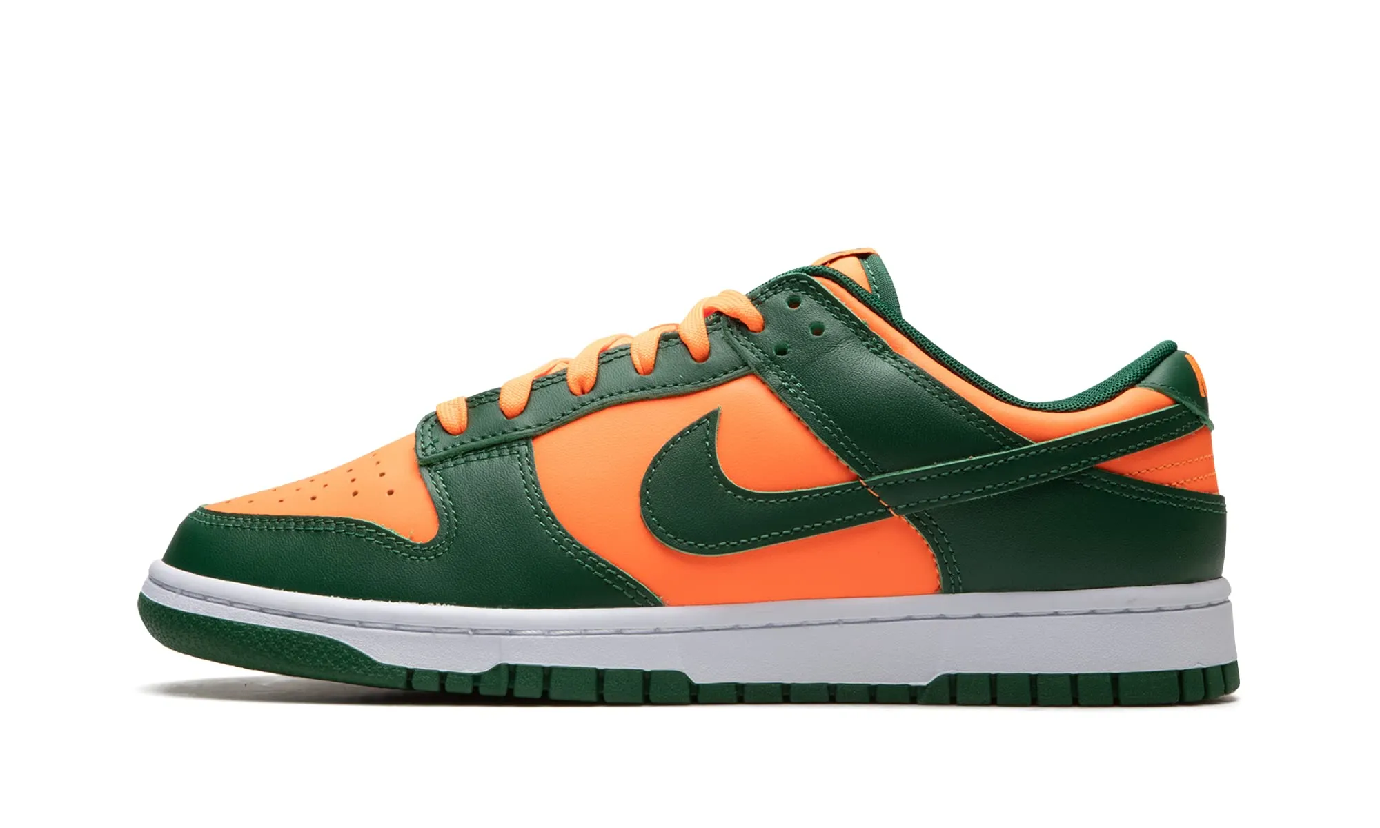 Nike Dunk Low Gorge Green White Men's Basketball Shoes, 45.5 EU - immagine 1