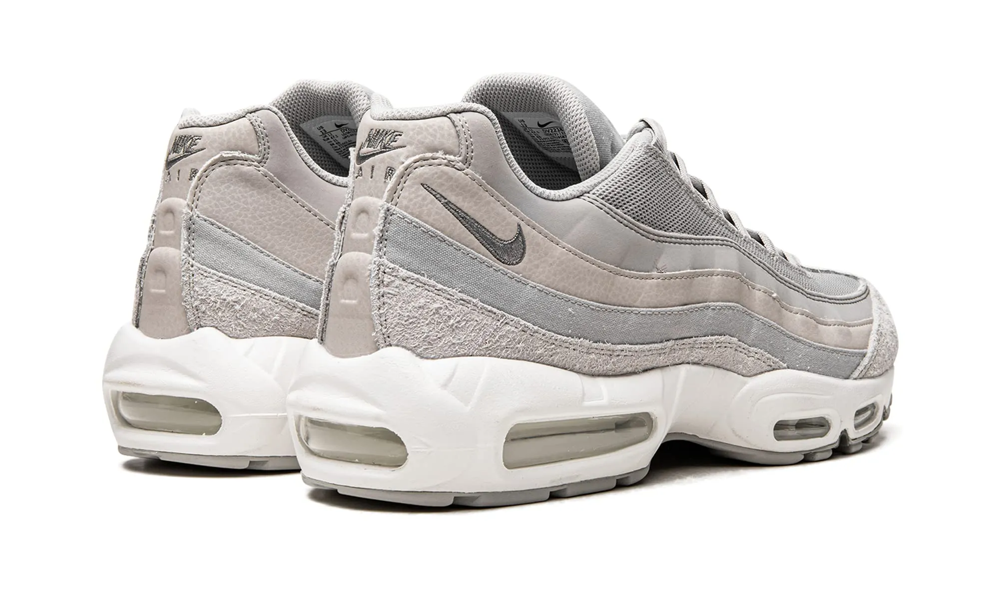 Nike Air Max 95 DV2218 001 - Scarpe da uomo, Bianco Polvere Di Fotoni Grigio Vasto Blu, EU 49.5 - immagine 3