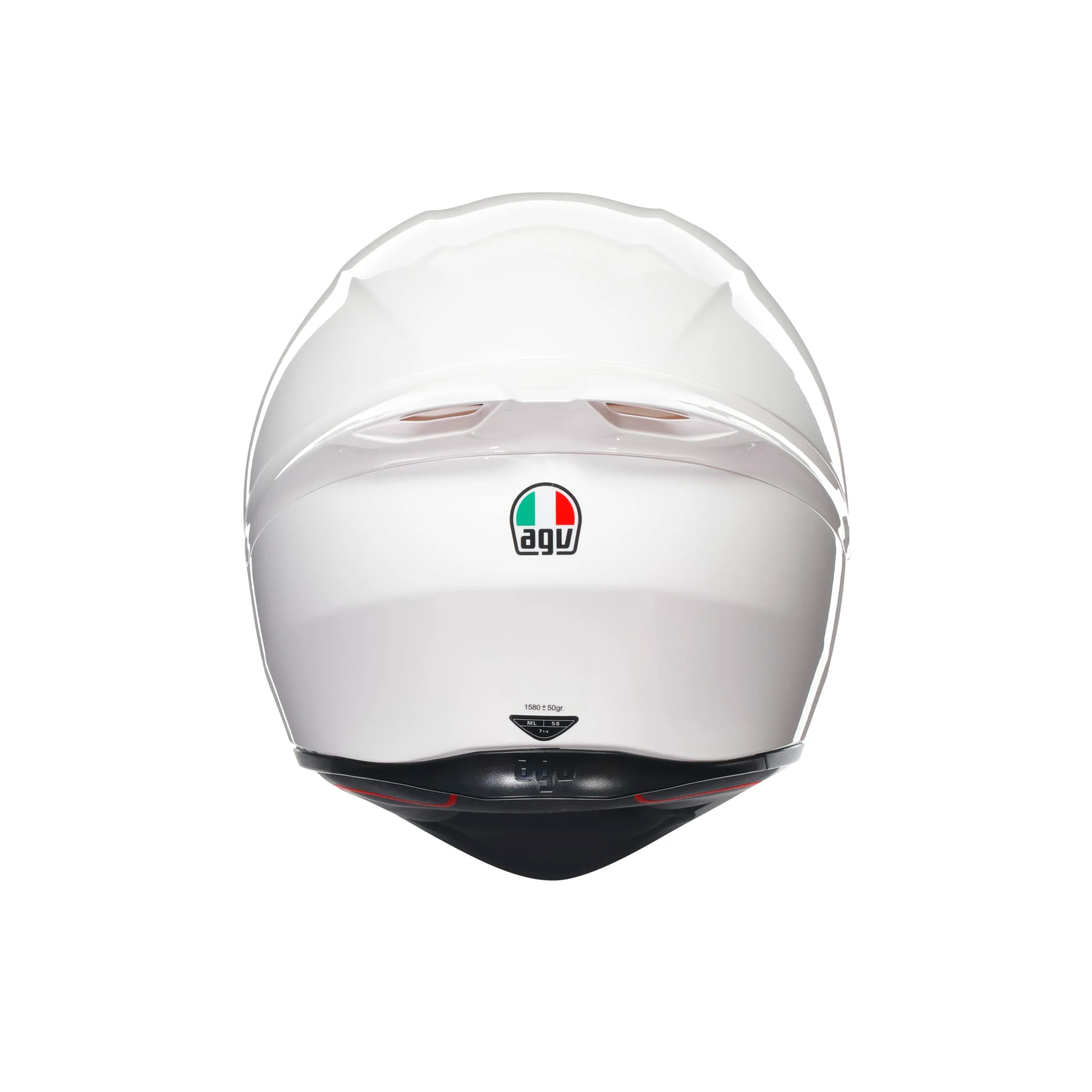 AGV K1 S E2206 Casco Moto Integrale, Bianco, XS - immagine 5