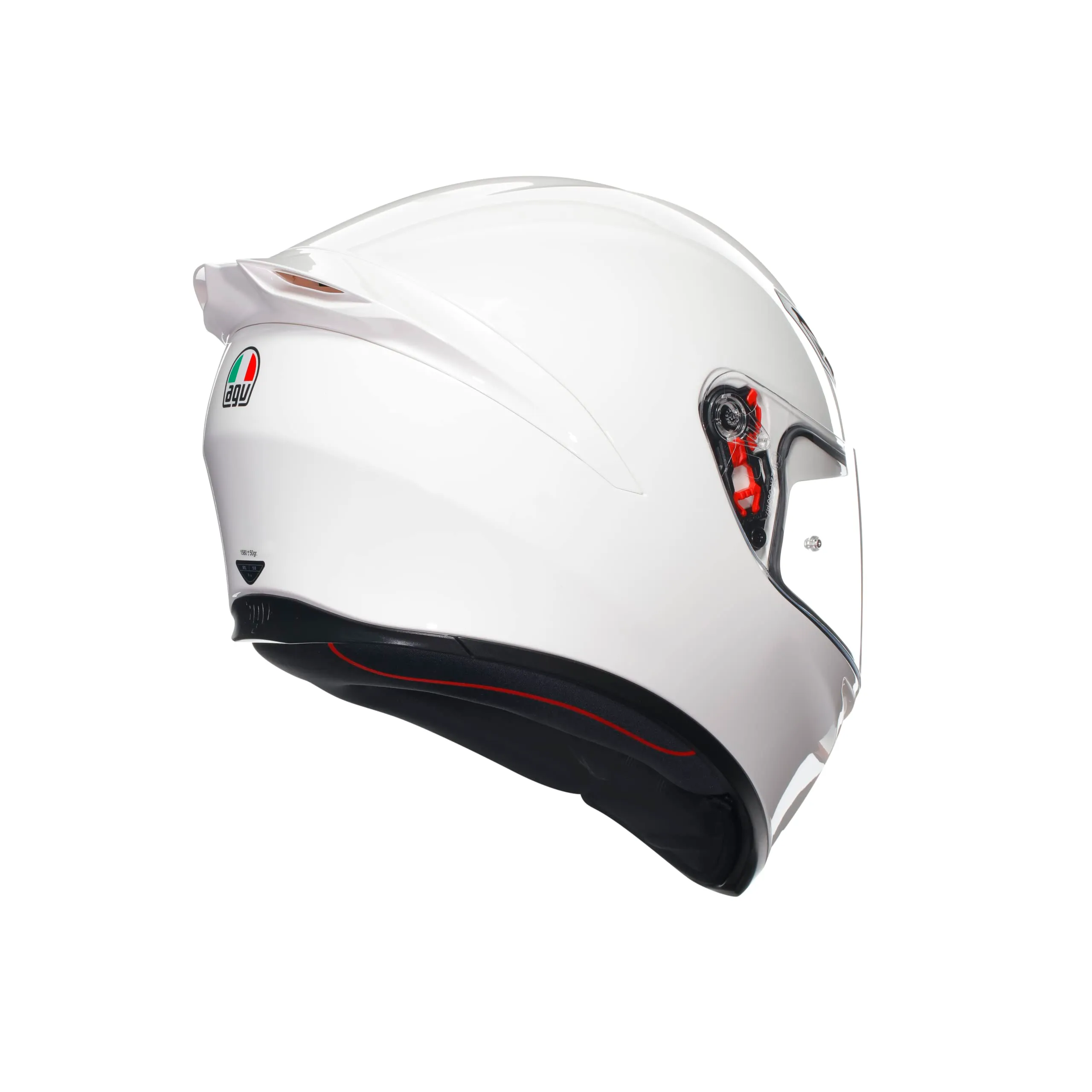 AGV K1 S E2206 Casco Moto Integrale, Bianco, XS - immagine 6