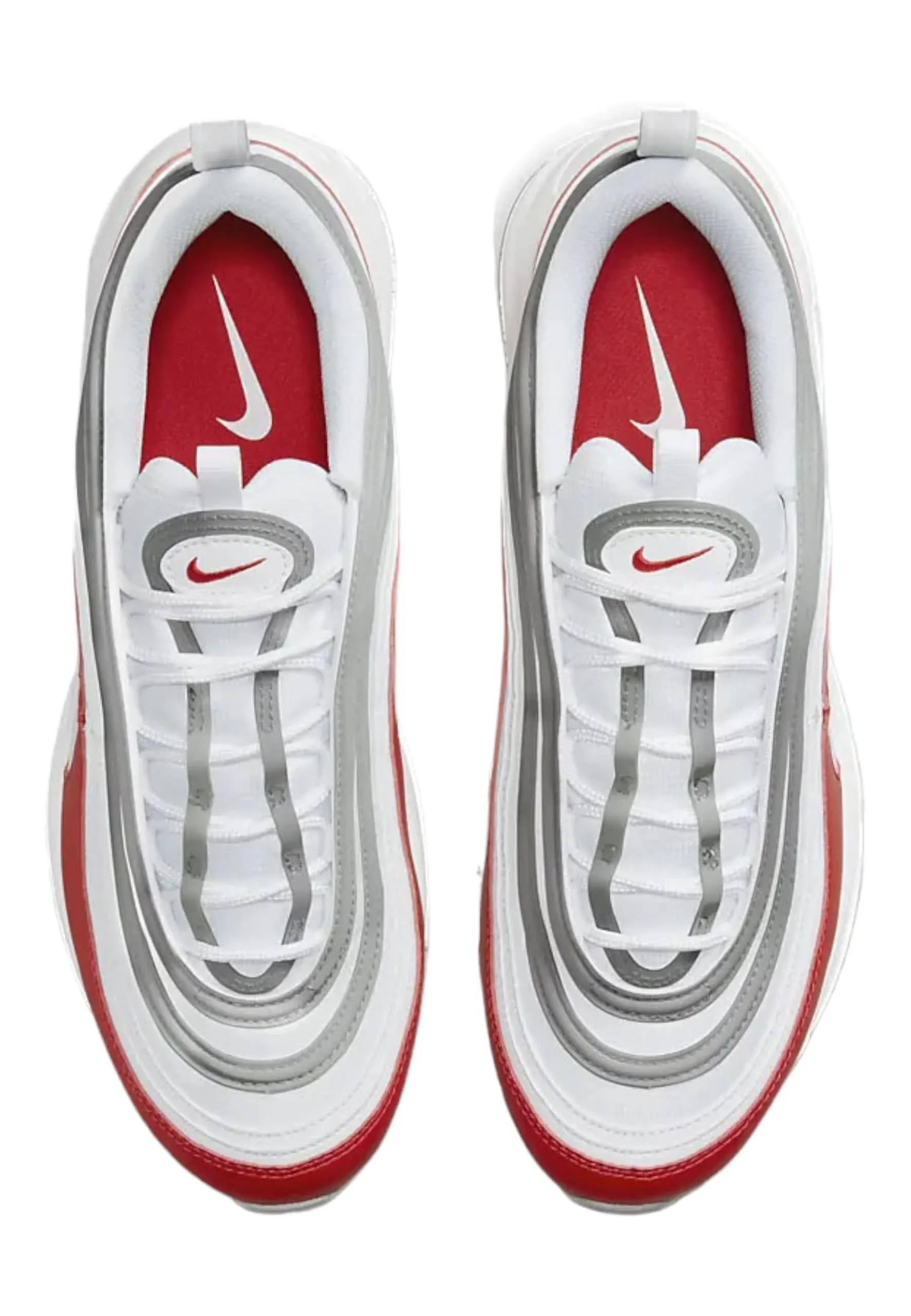 Nike Sportswear Air Max 97 Leather Sneakers, Red - immagine 4