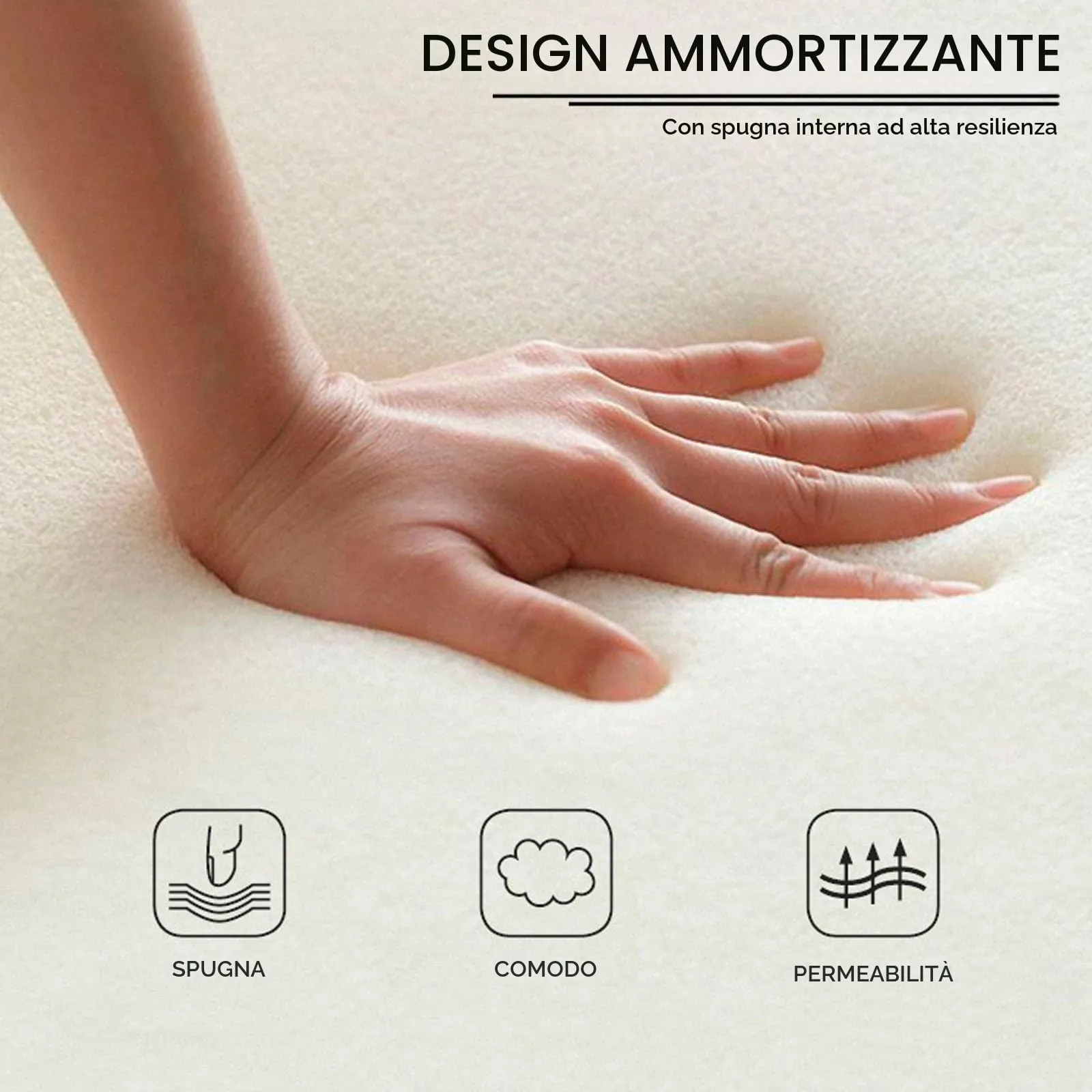 EGGREE Set di 4 Sedie da Pranzo e Cucina in Pelle PU e Legno di Faggio, Blu Menta - immagine 7